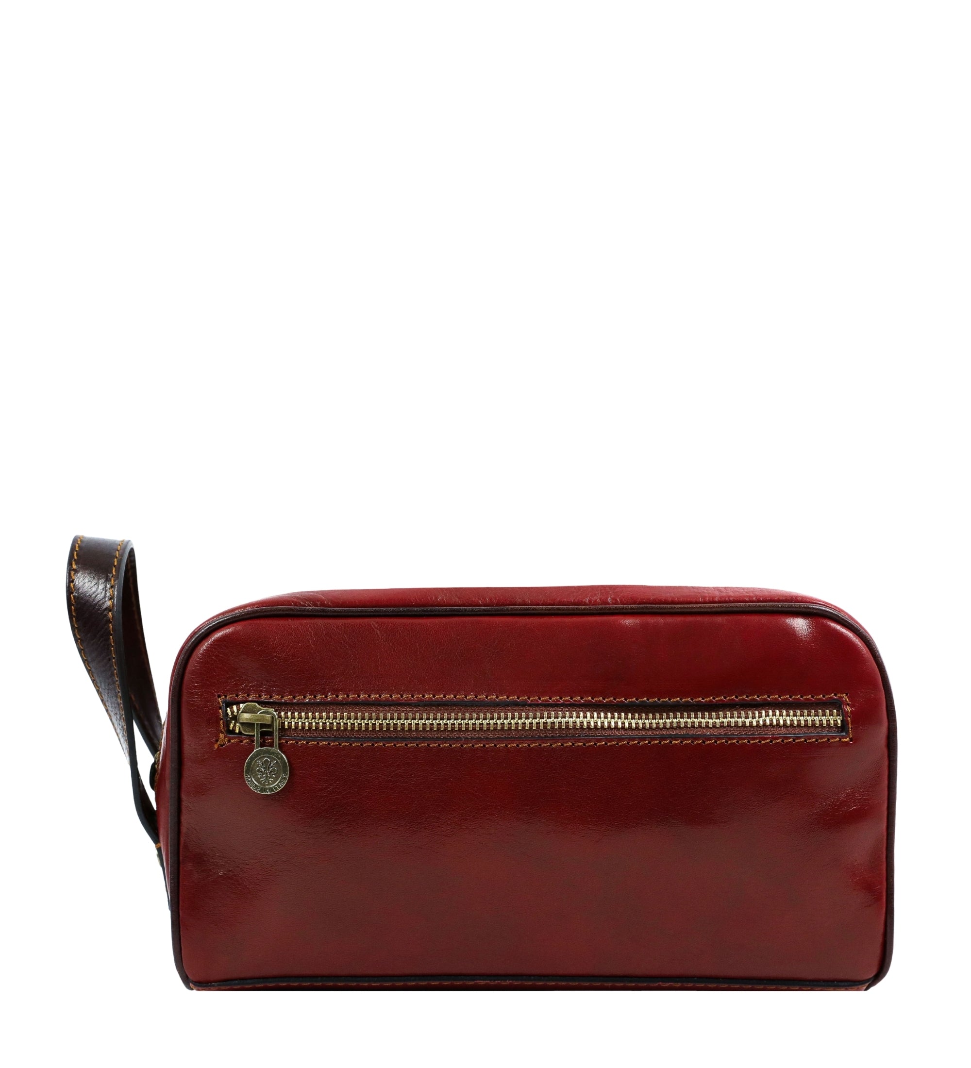 Leather Cosmetic Bag Dopp Kit - All the Kings Men