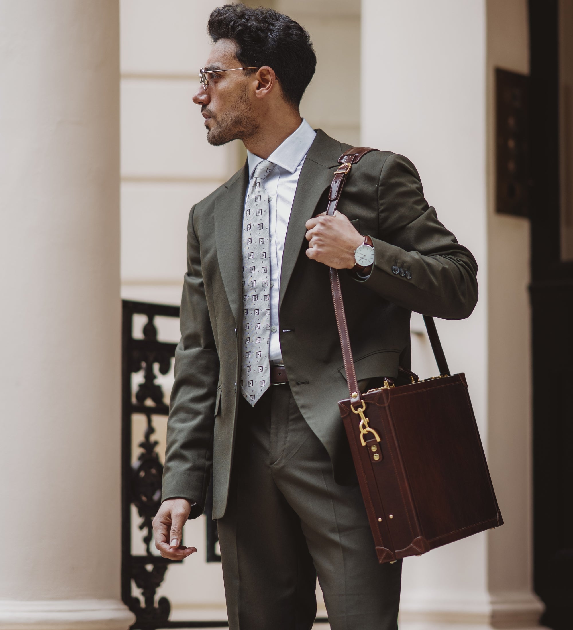 Leather Attaché Case Briefcase - A Legacy
