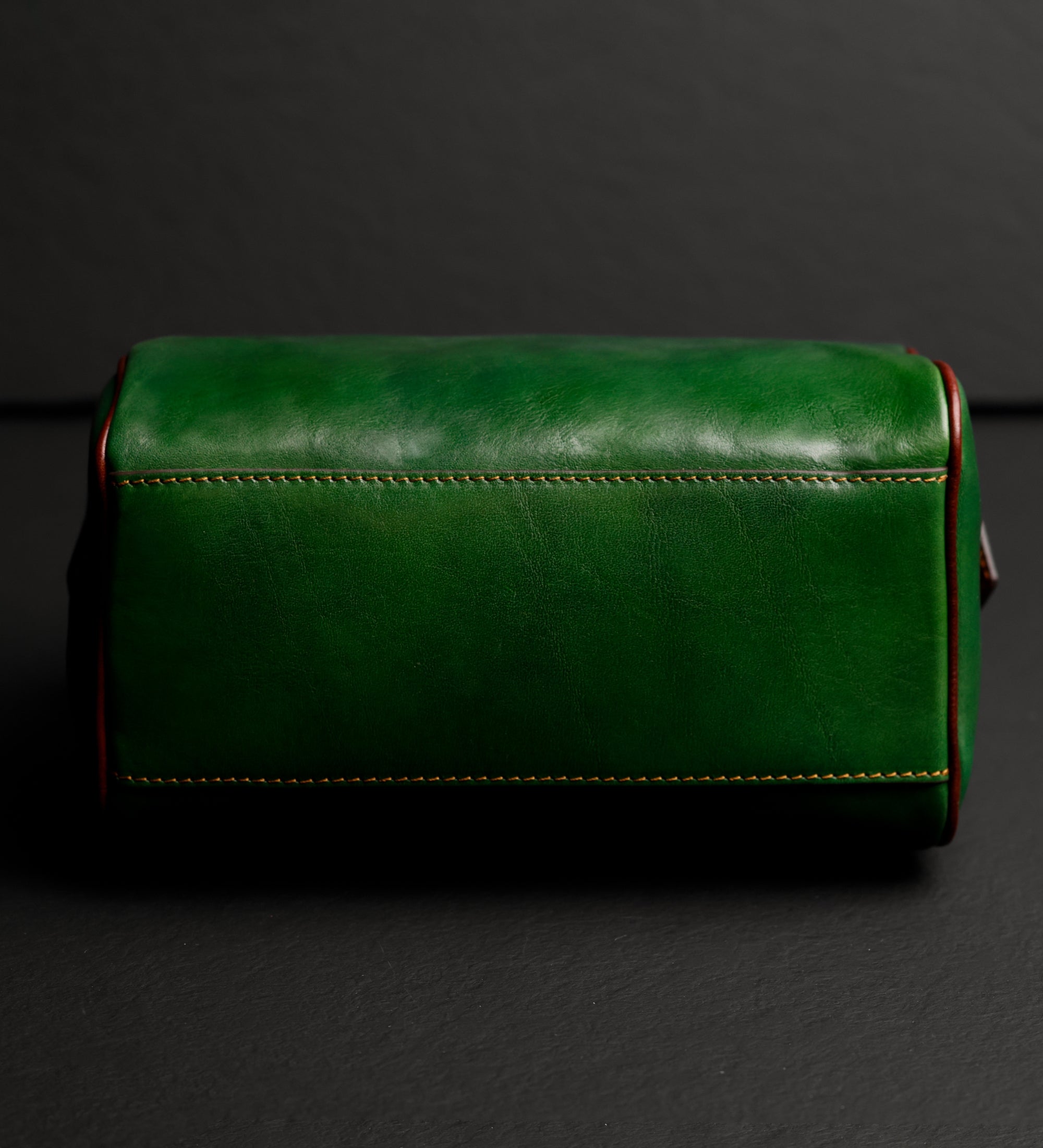 Womens Leather Barrel Bag Handbag - Little Dorrit