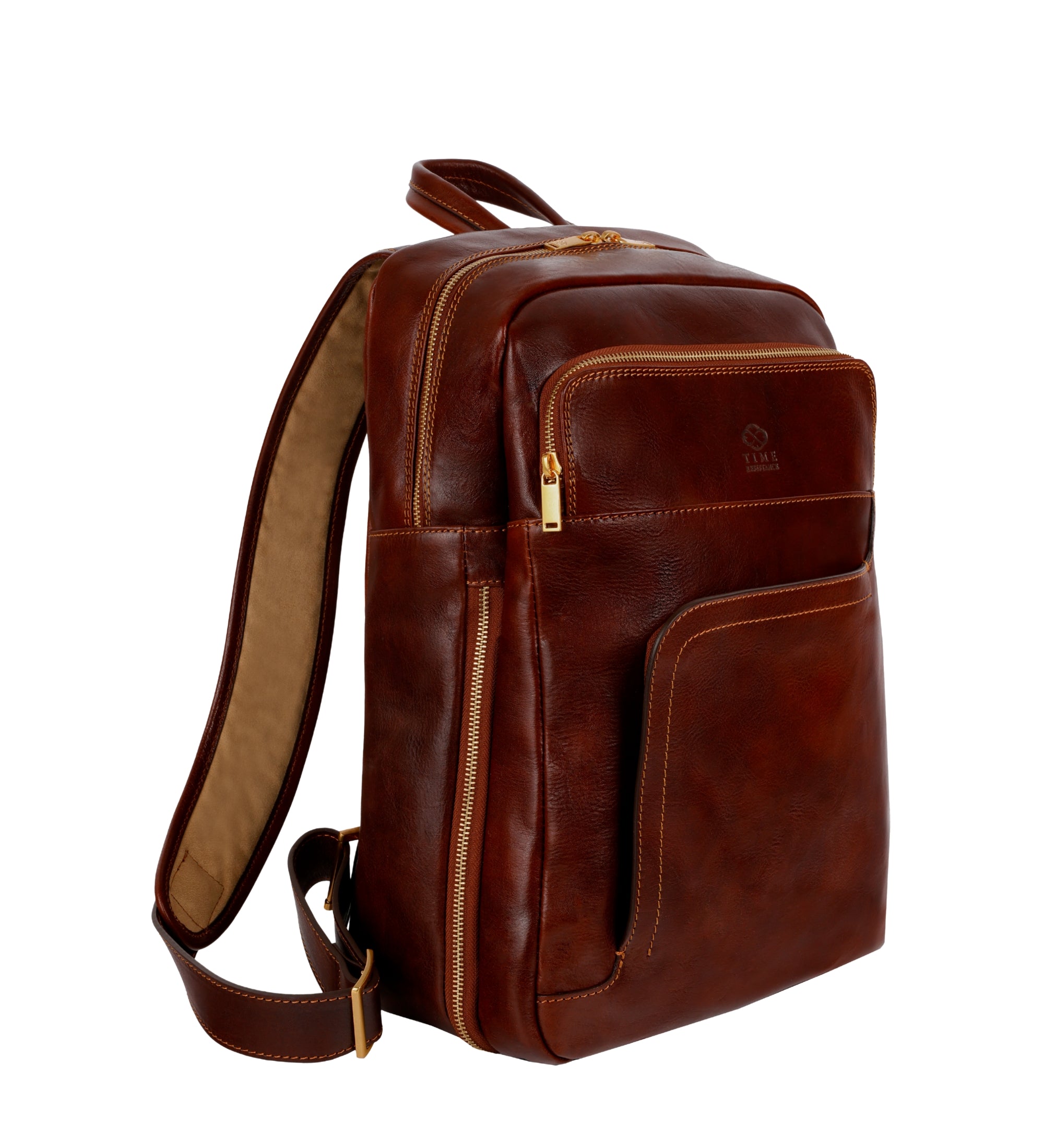Leather Travel Backpack for Women - L.A. Confidential