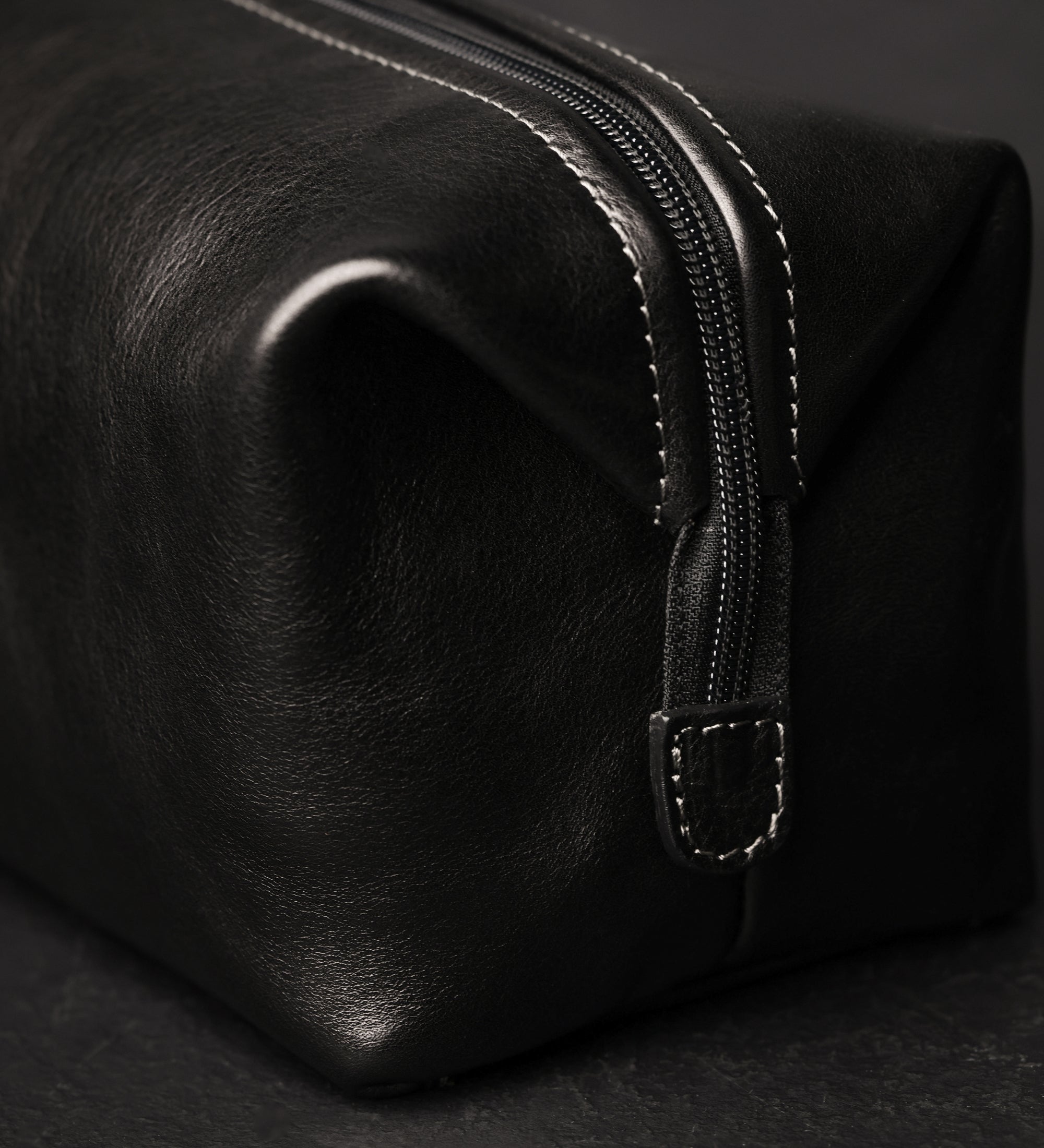 Leather Toiletry Bag for Women - Four Past Midnight