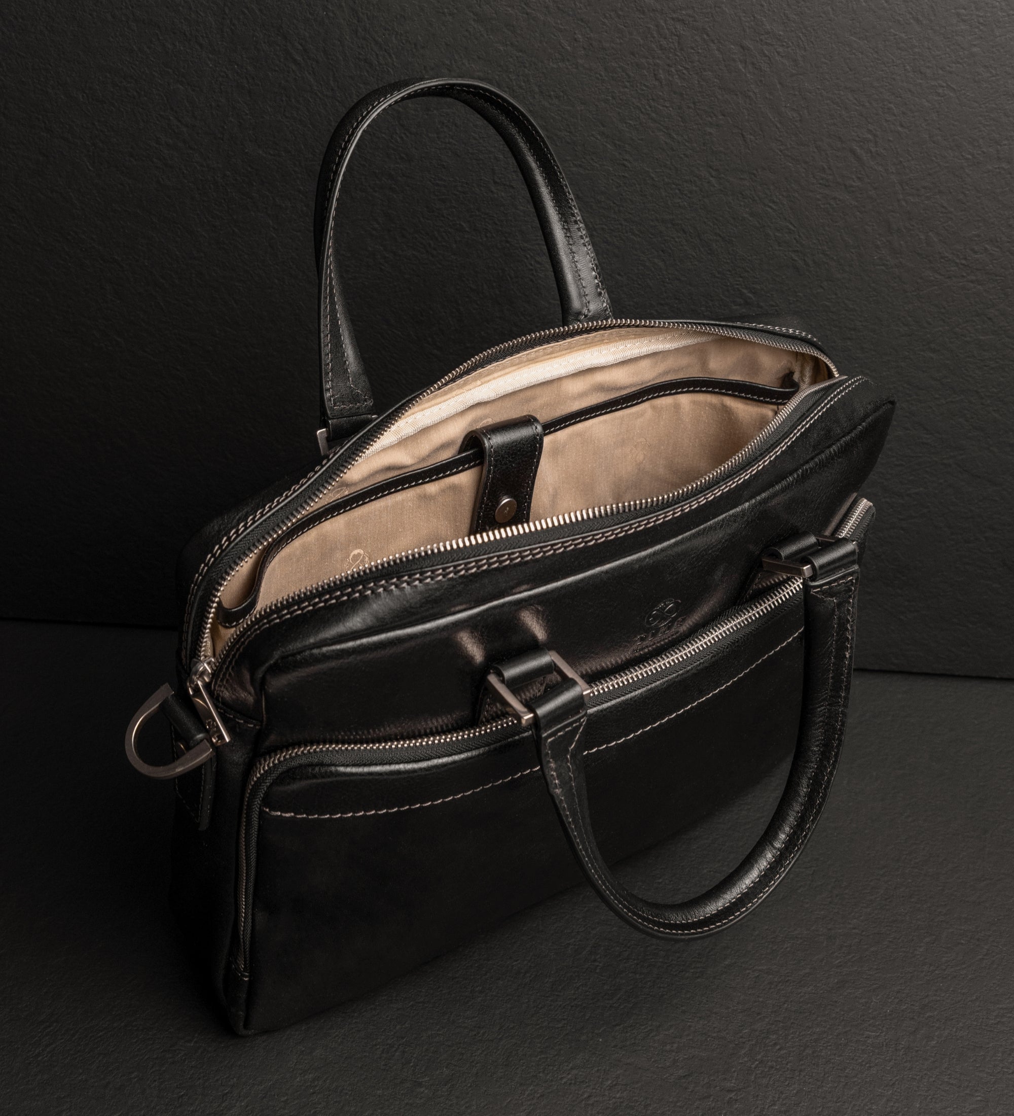 Womens Leather Briefcase Laptop Bag - Orlando