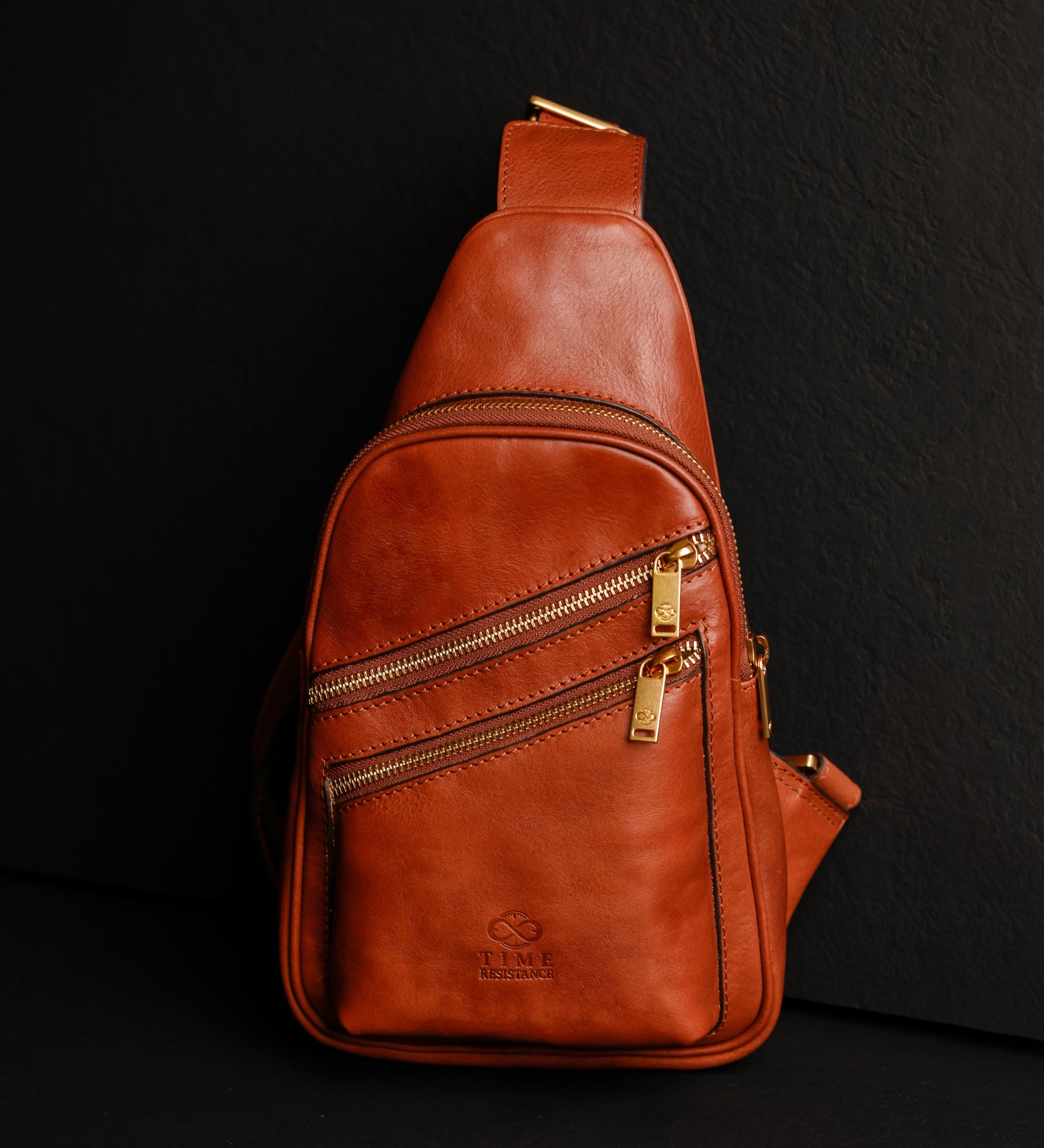Leather Sling Bag - Catch-22