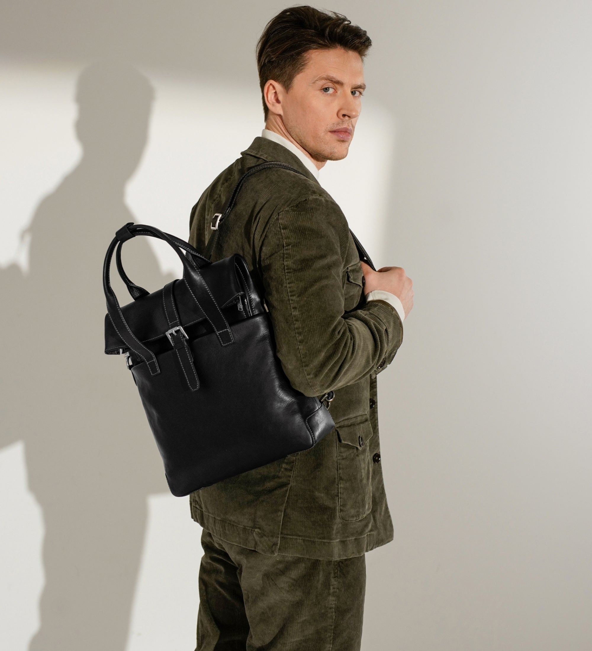 Convertible Leather Backpack - The Awakening