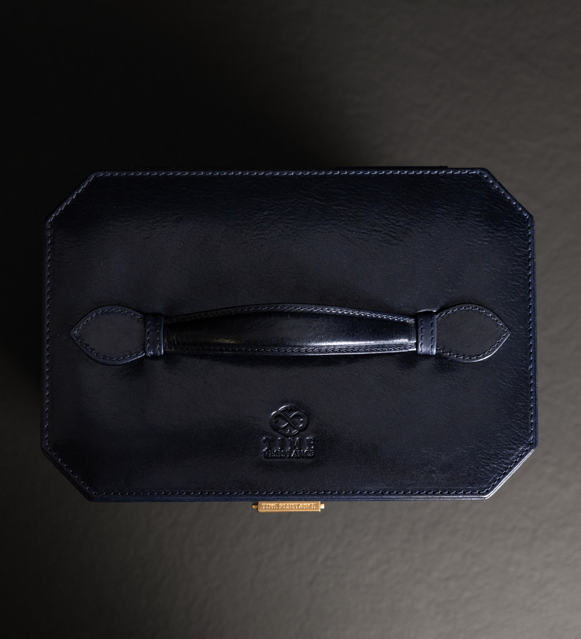 Large Leather Jewelry Box for Women - A Handful of Dust