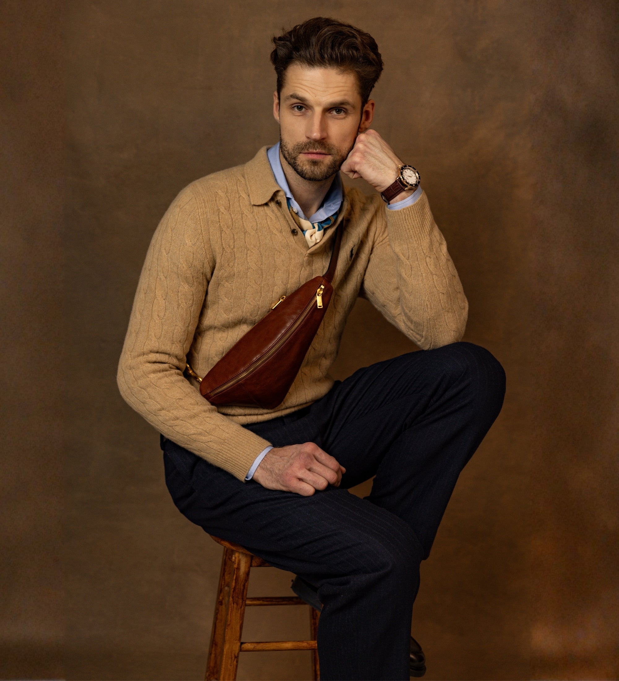 Leather Chest Bag – Tales of the City