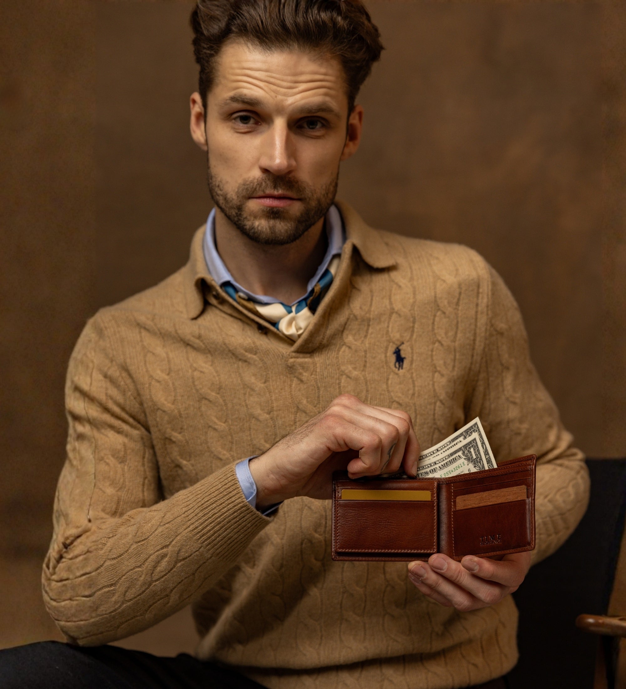 Leather Bifold Wallet - Poetic Justice