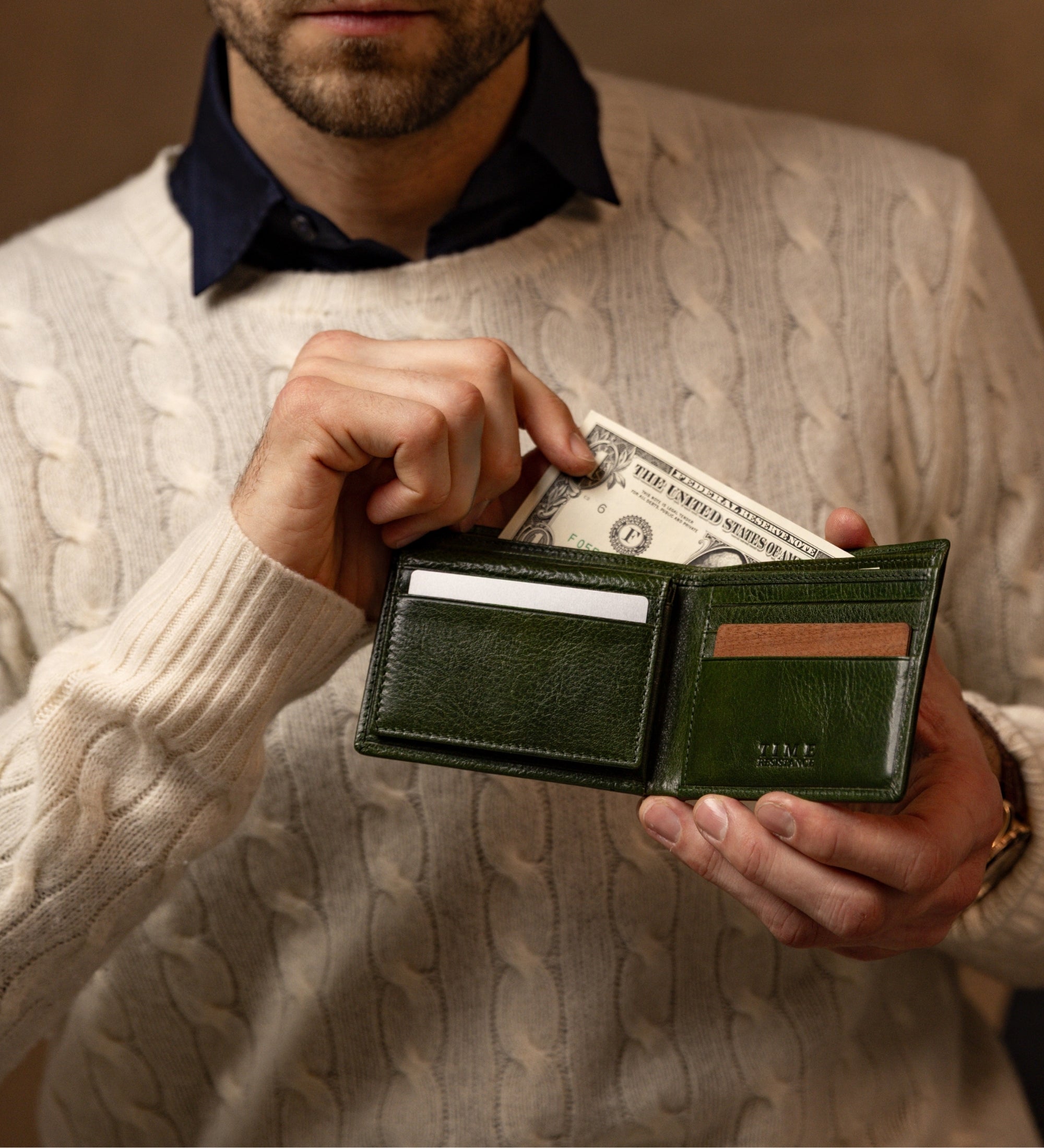 Leather Bifold Wallet - Poetic Justice