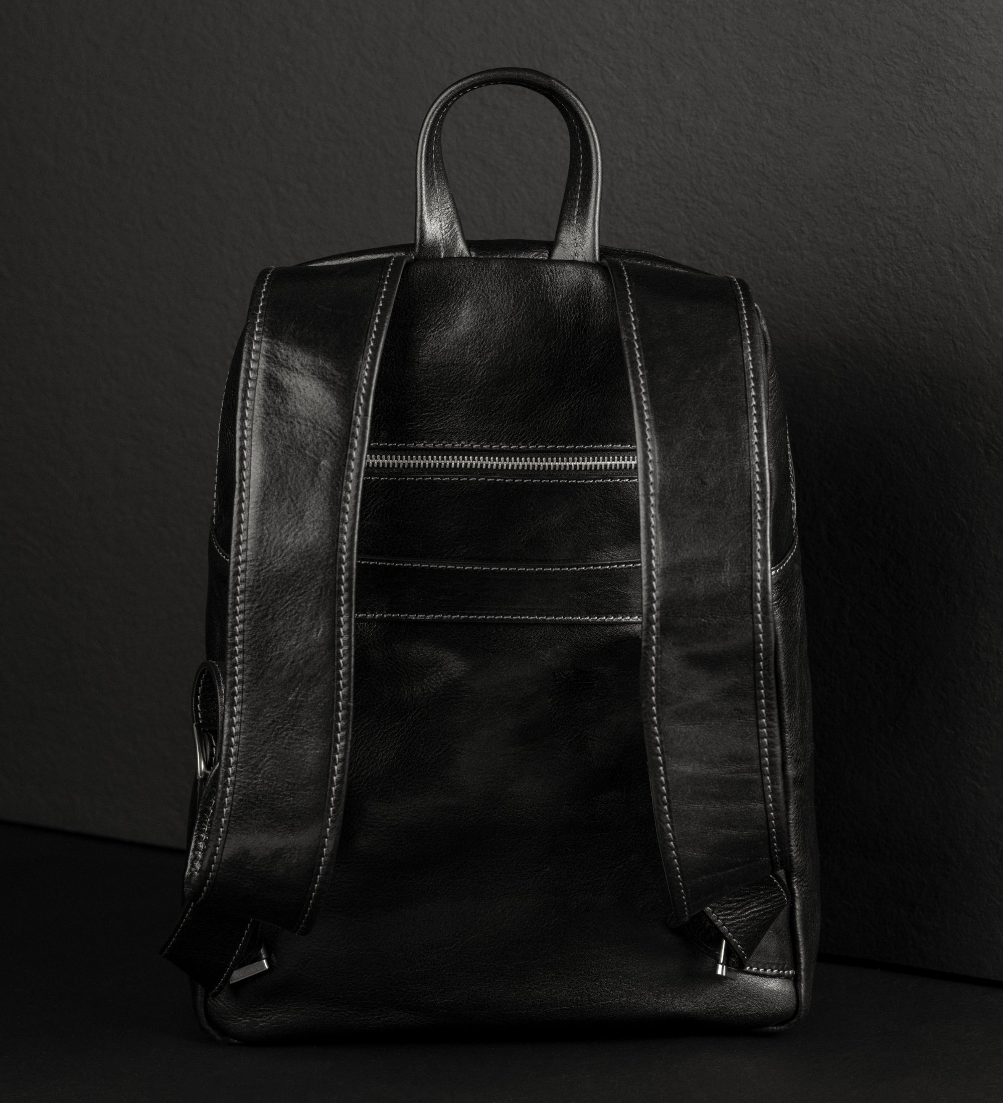 Leather Travel Backpack for Women - L.A. Confidential