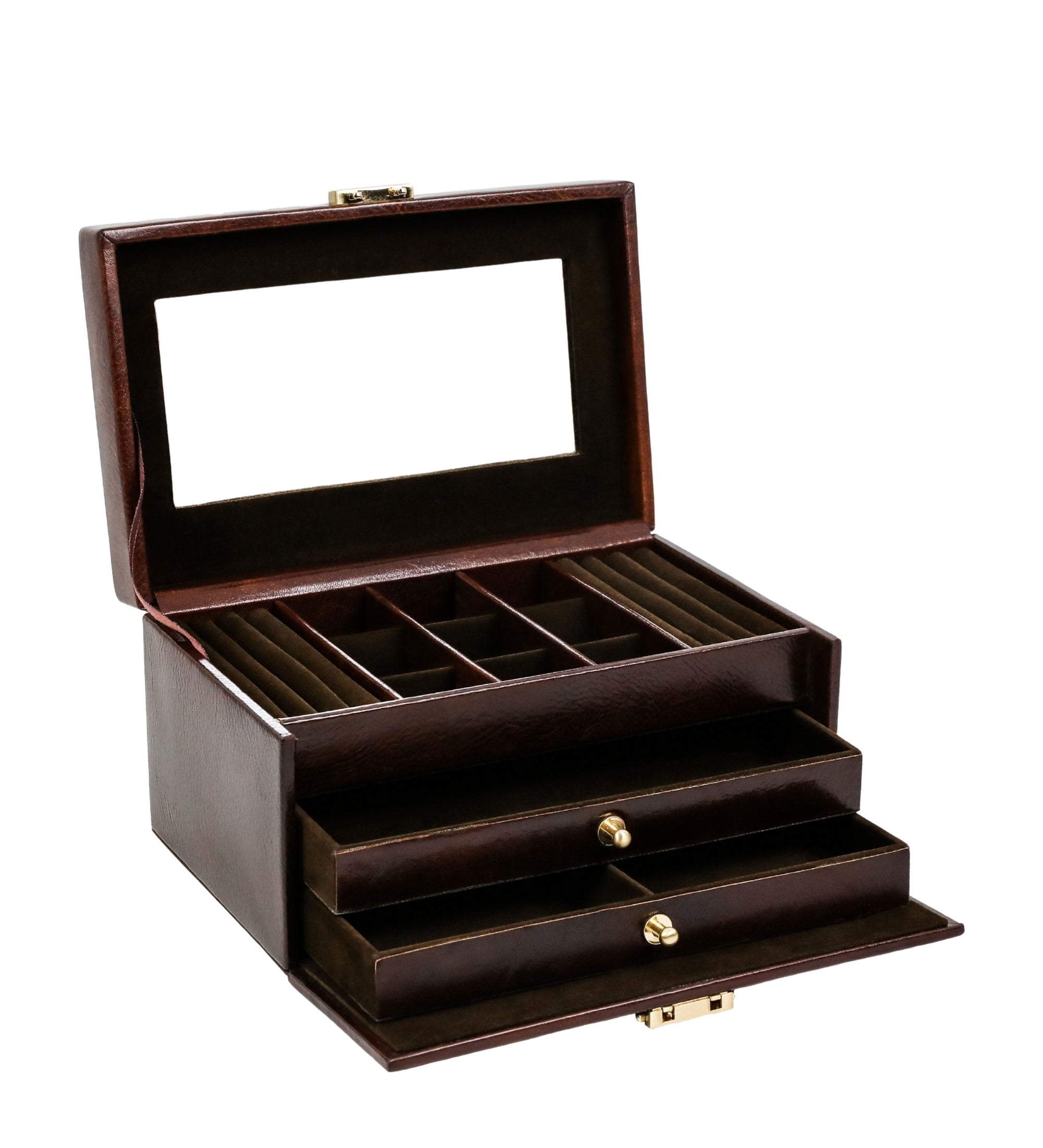 Leather Jewelry Box for Women - Beloved