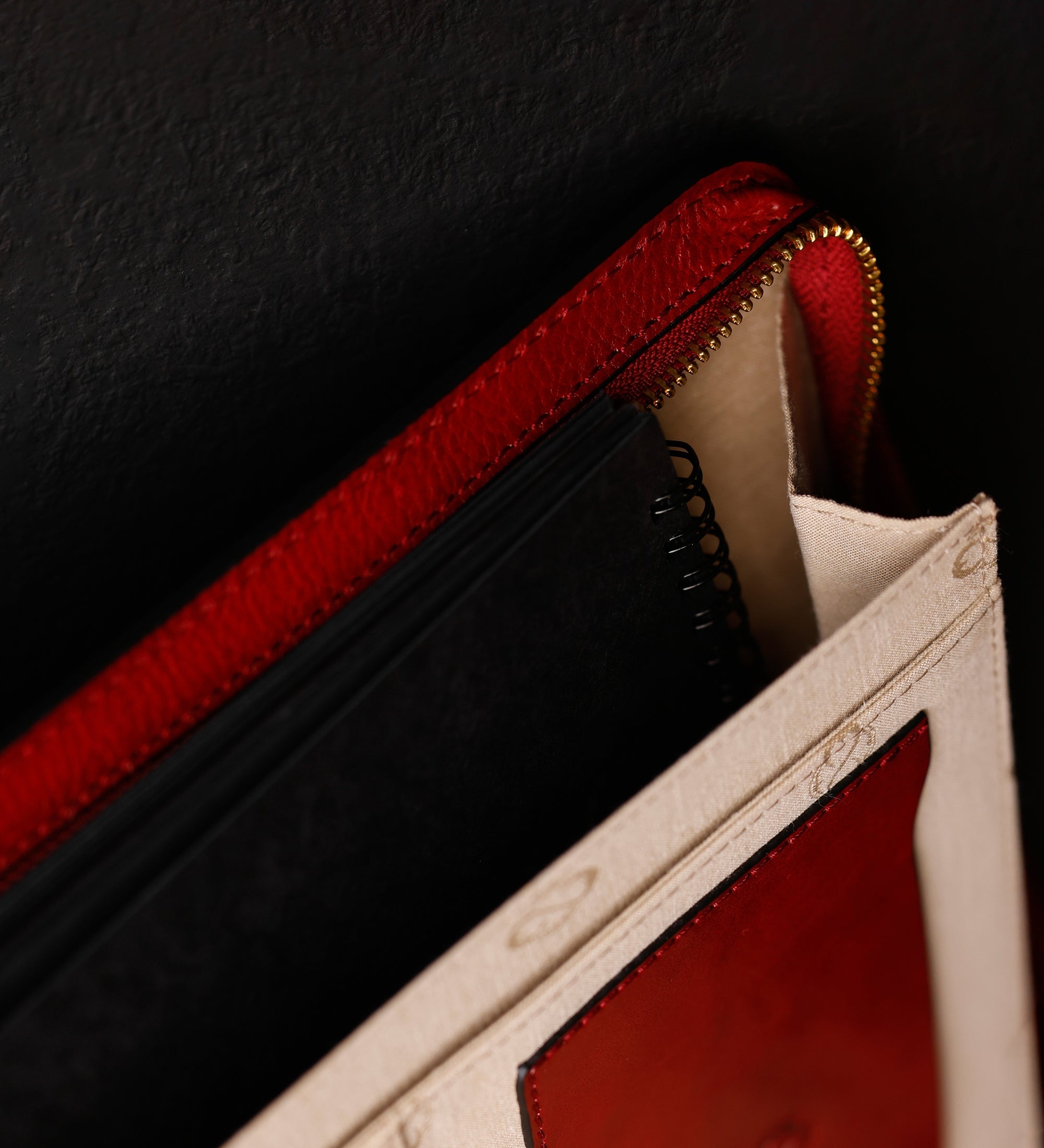 Leather A4 Documents Folder Organizer - Candide