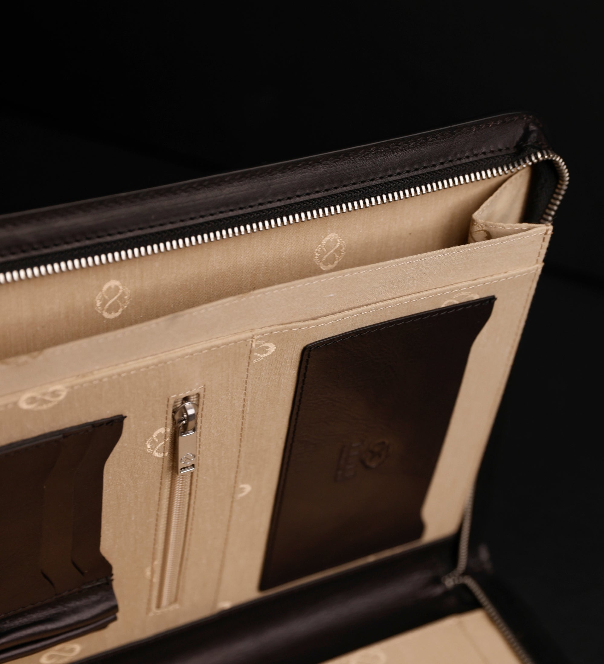 Leather A4 Documents Folder Organizer - Candide