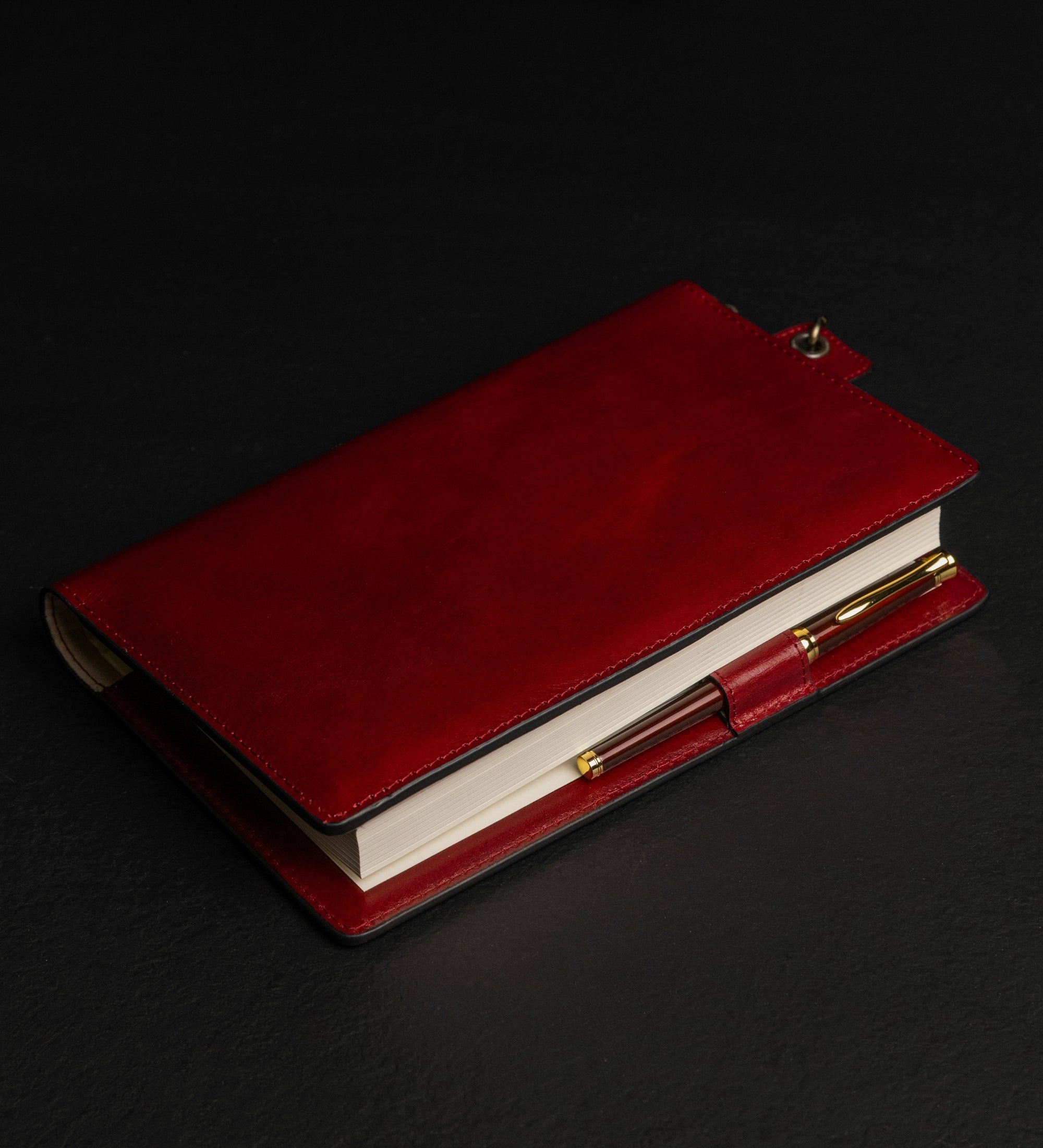 Leather Journal with Refillable A5 Notepad - The Diary of a Nobody