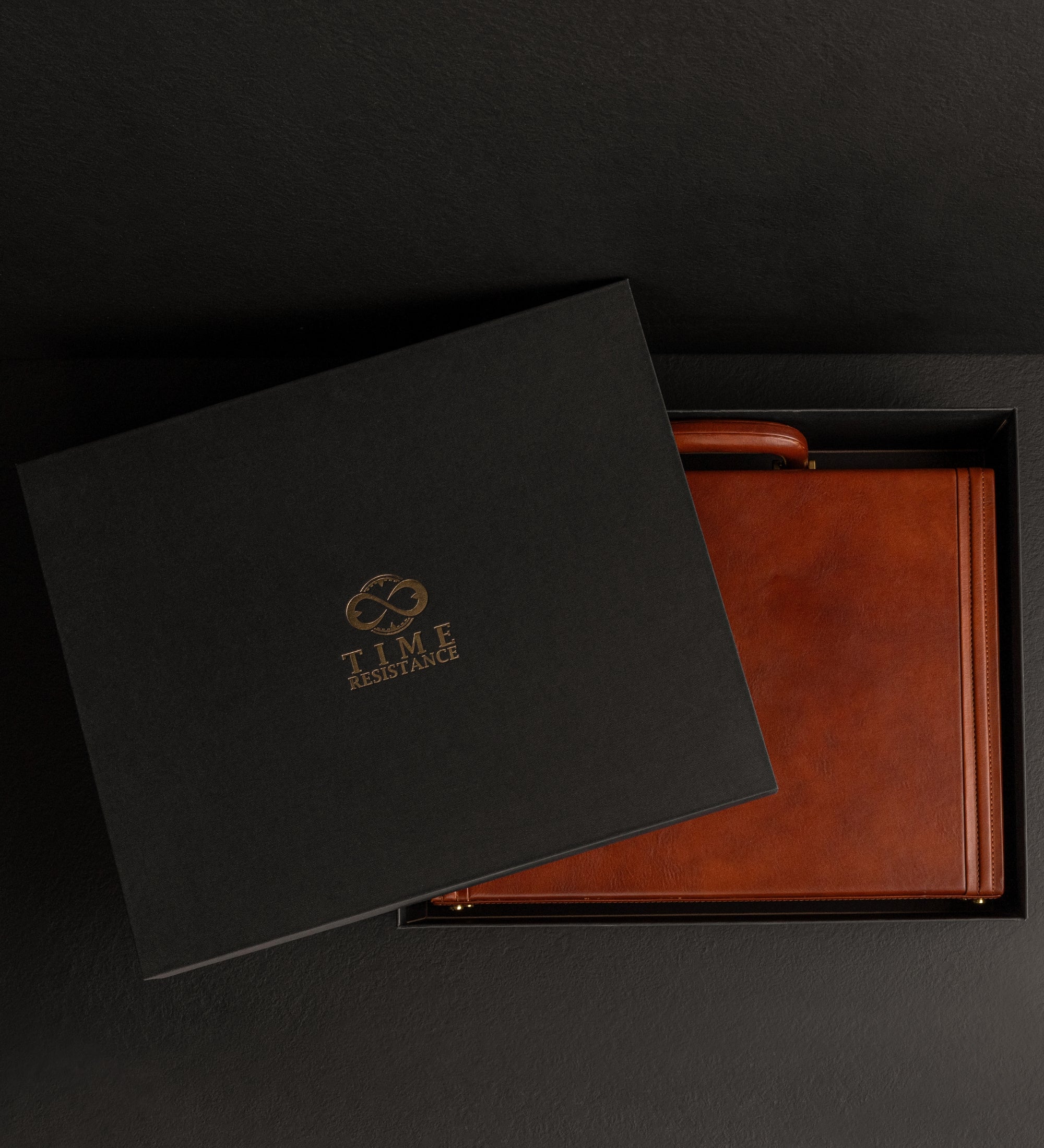 Leather Attaché Case Briefcase - Fatherland
