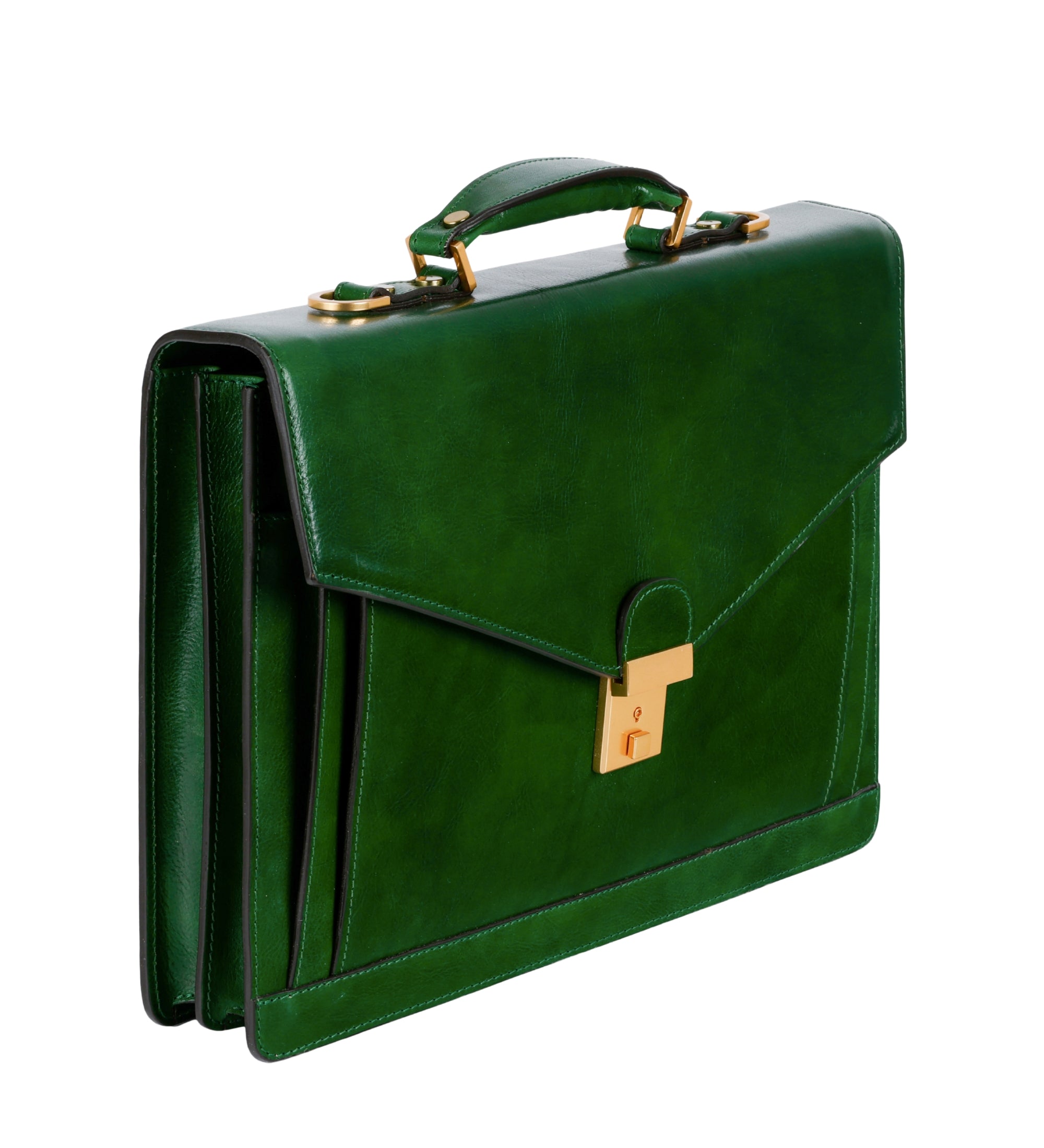 Classic Design Leather Briefcase - The Magus