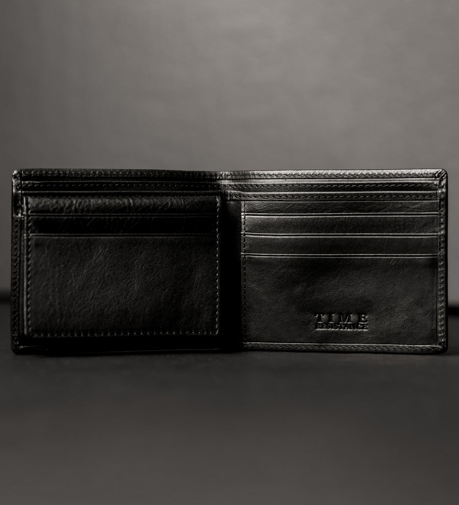 Leather Bifold Wallet - Poetic Justice – au.timeresistance.com