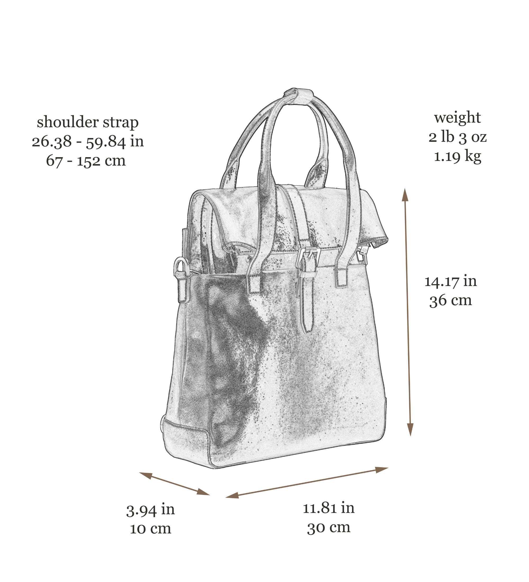 Convertible Leather Backpack - The Awakening