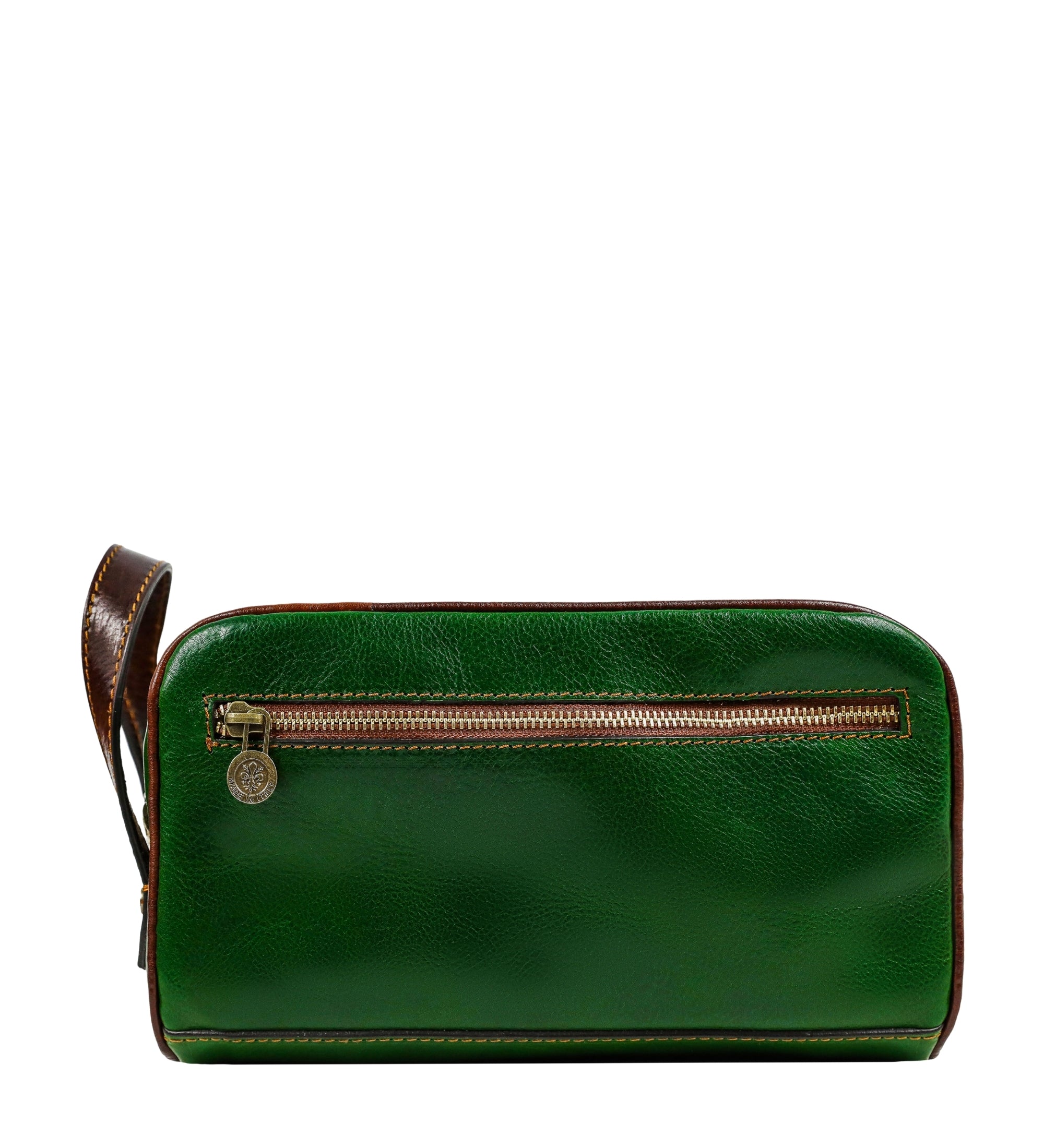 Leather Cosmetic Bag Dopp Kit - All the Kings Men