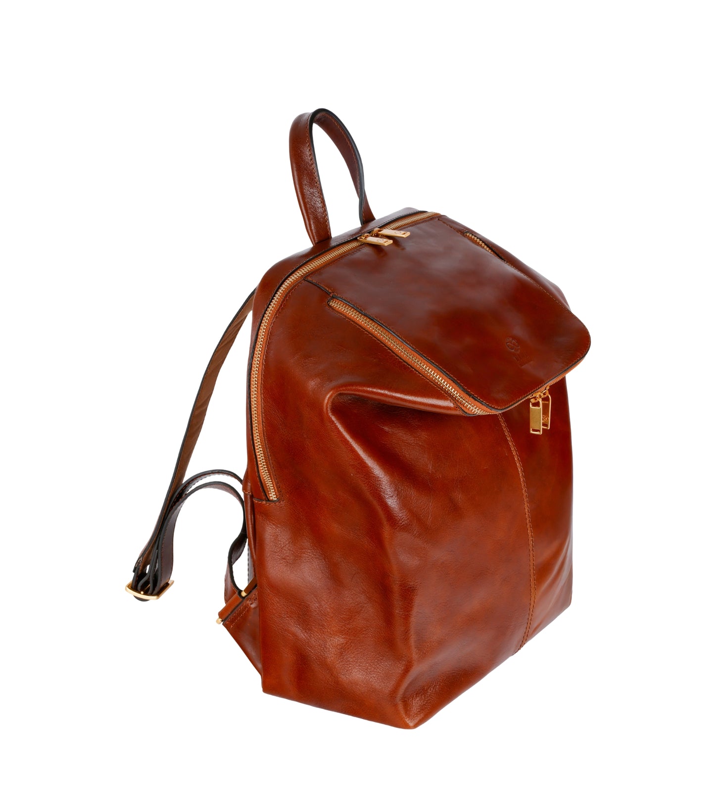 Leather Backpack - A Bend in the River