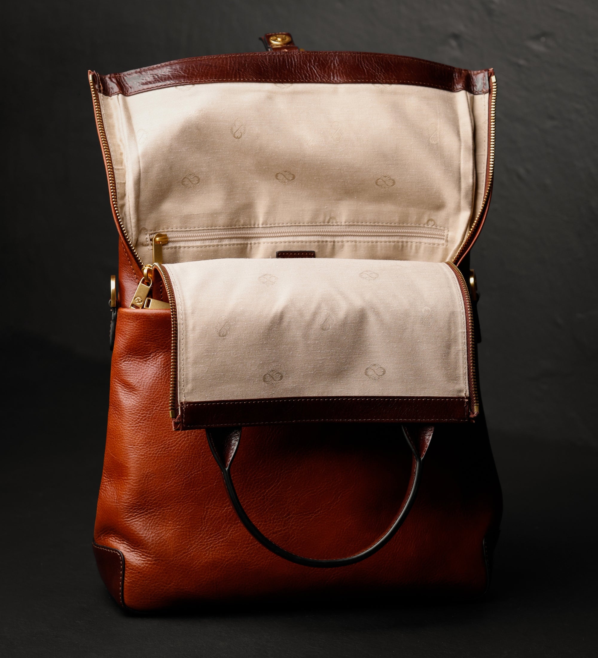 Convertible Leather Backpack - The Awakening