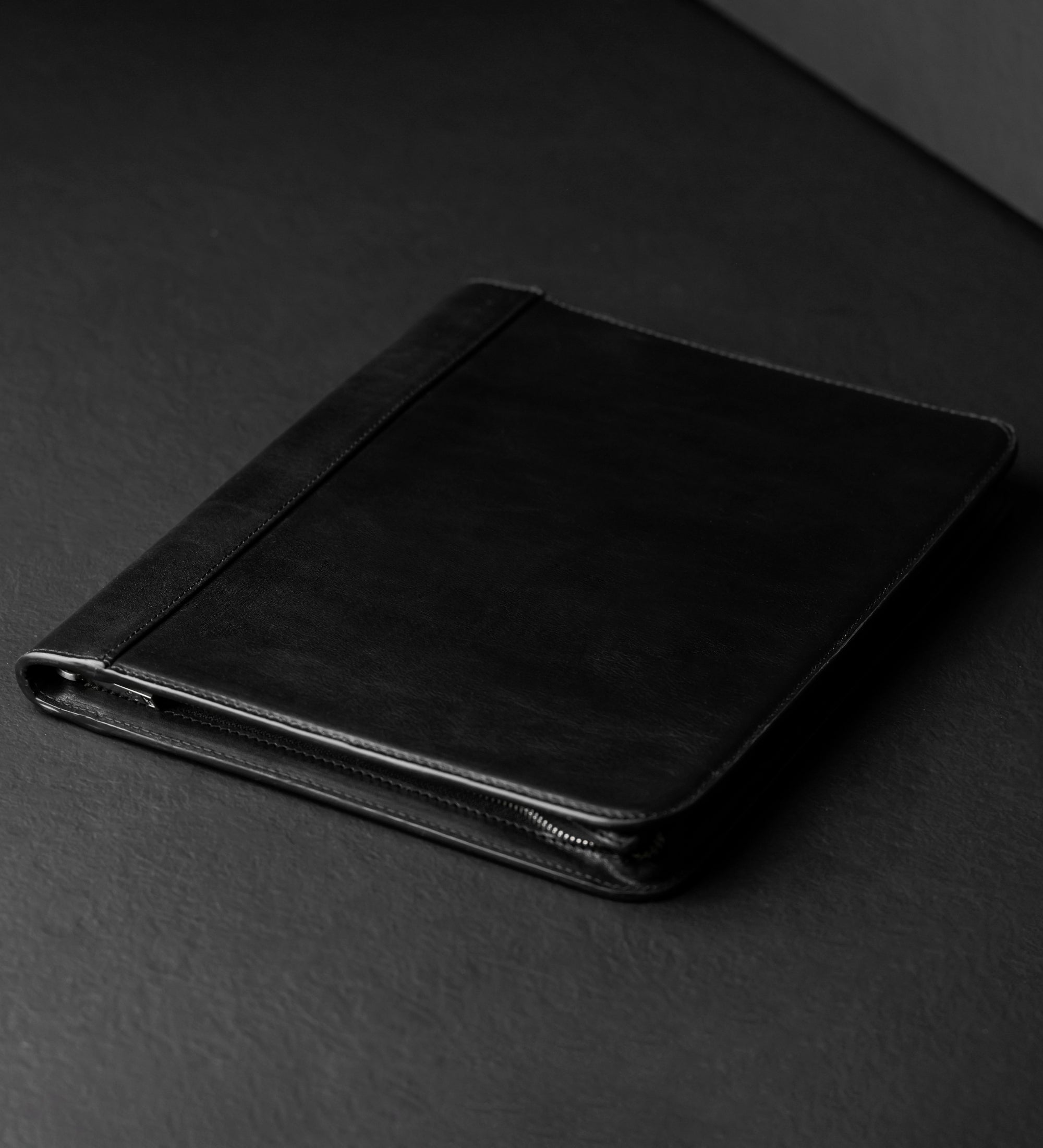 Womens Leather A4 Documents Folder Organizer - Candide