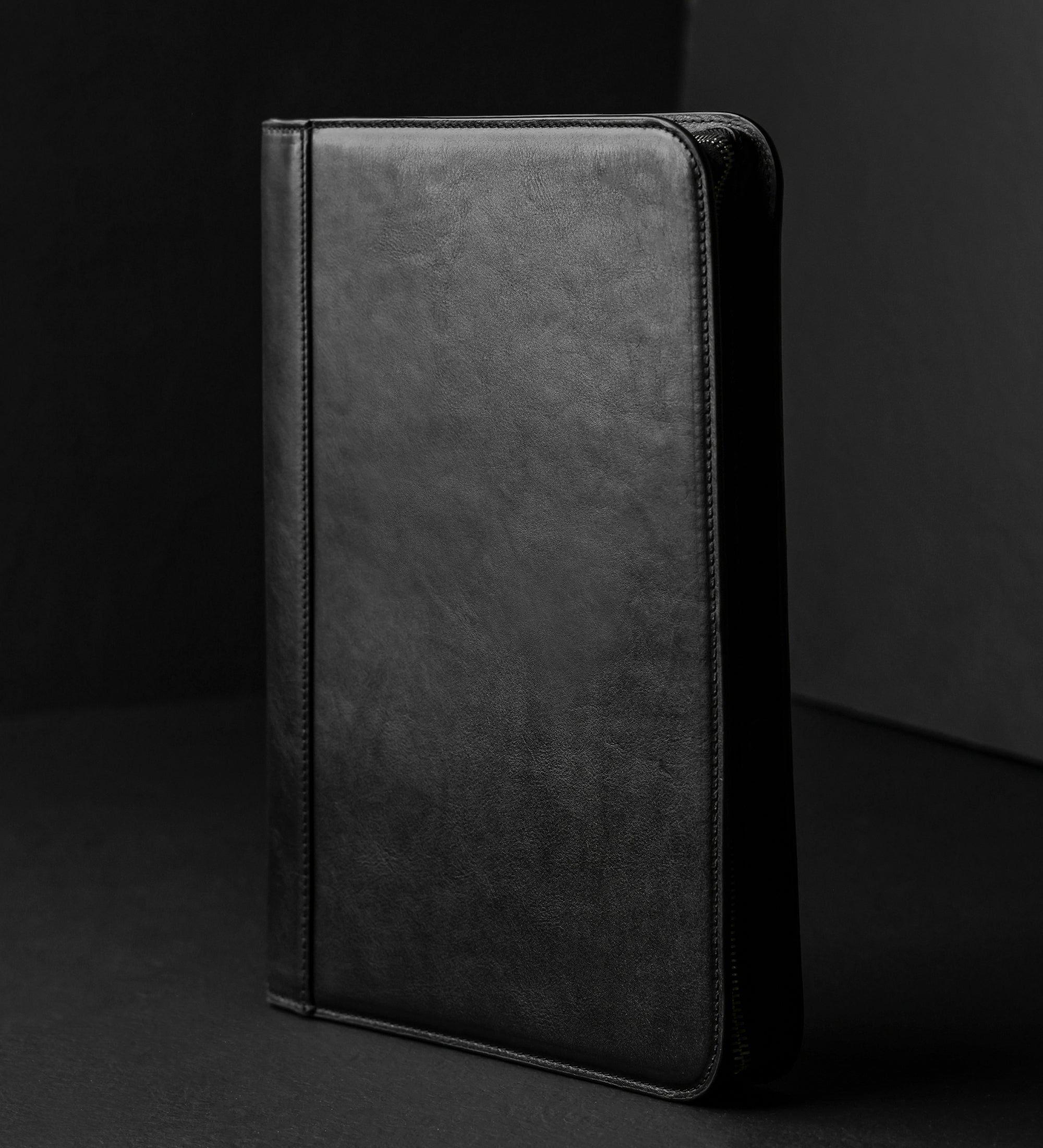 Womens Leather A4 Documents Folder Organizer - Candide