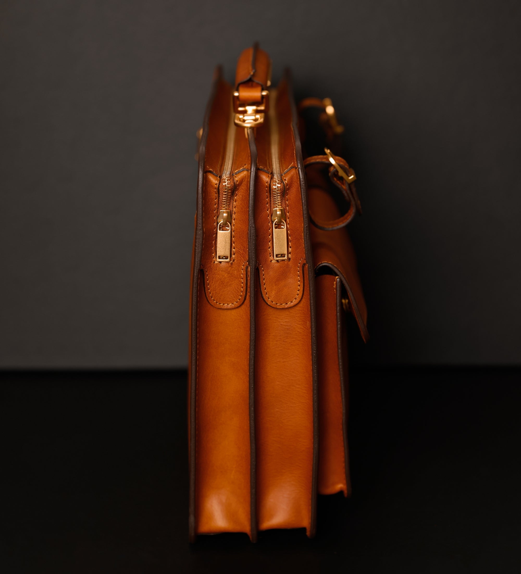 Leather Satchel Bag Briefcase - The Prophet