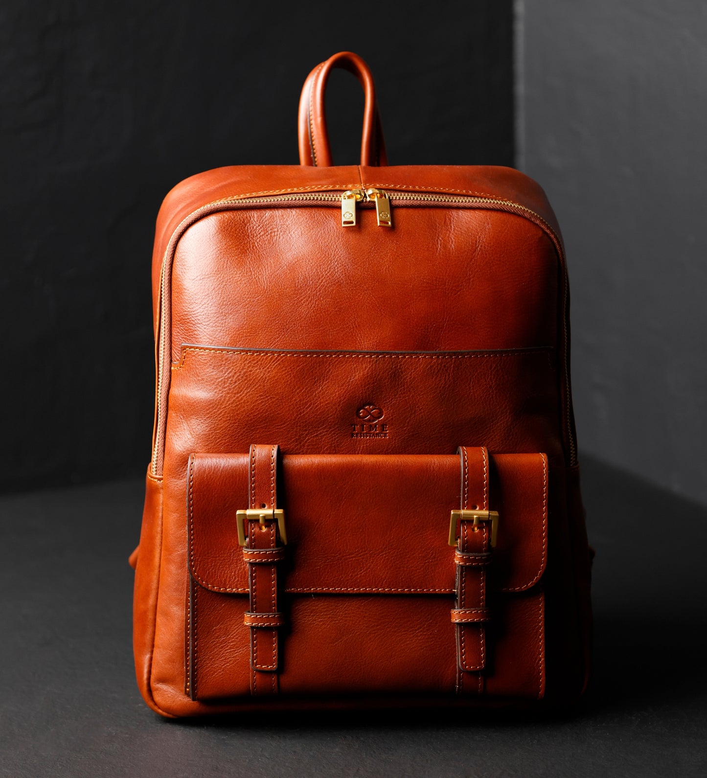 Womens Leather Backpack Travel Bag - The Divine Comedy