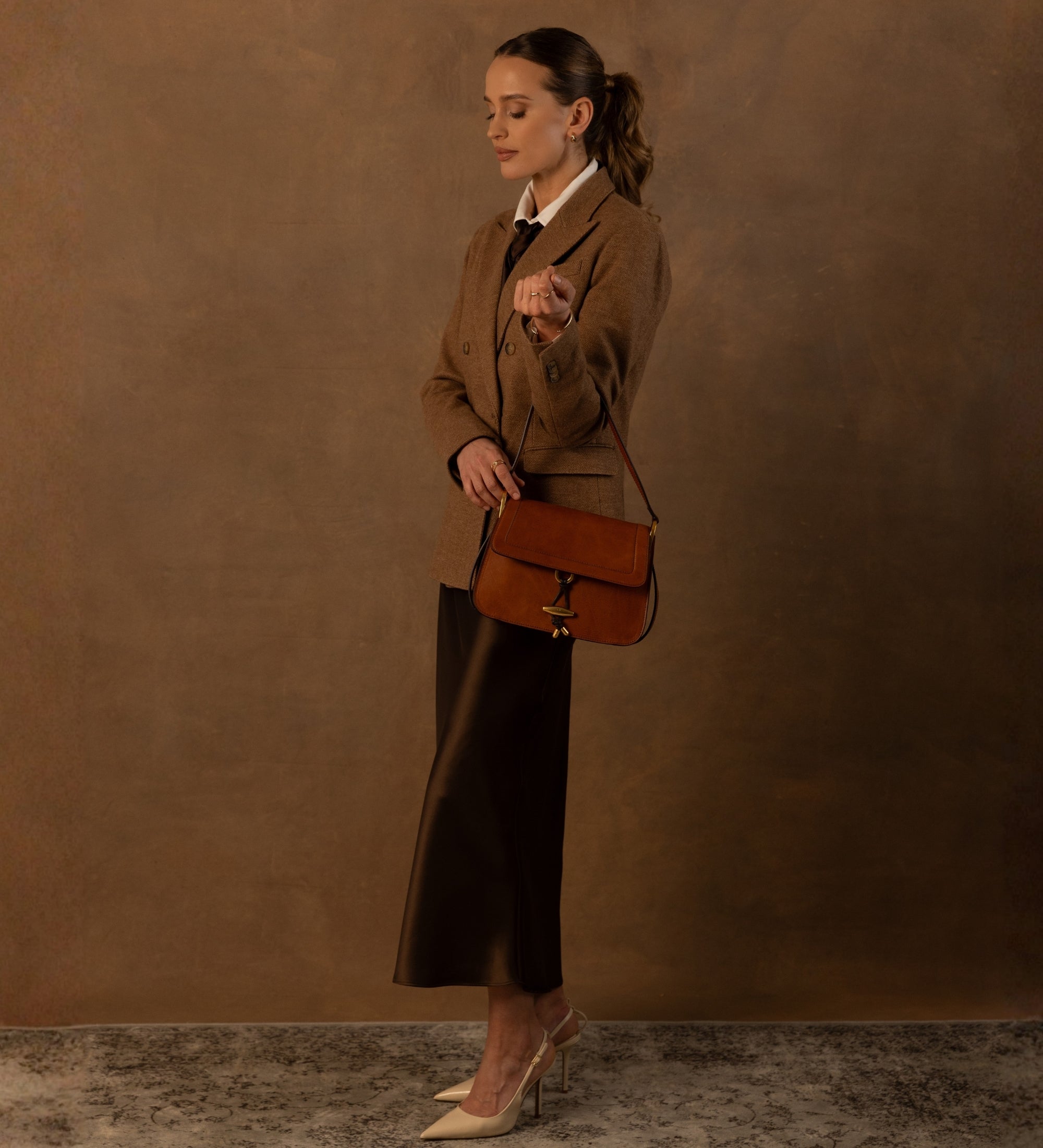 Leather Hobo Bag for Women - Possession