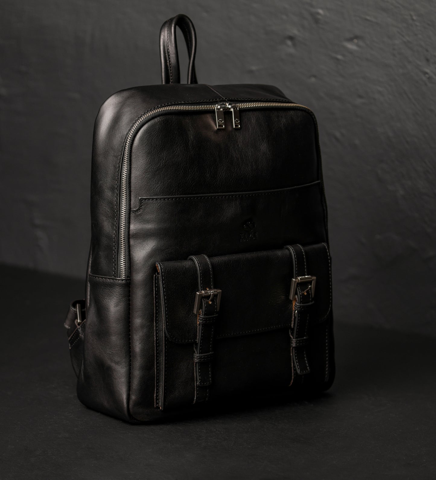 Womens Leather Backpack Travel Bag - The Divine Comedy