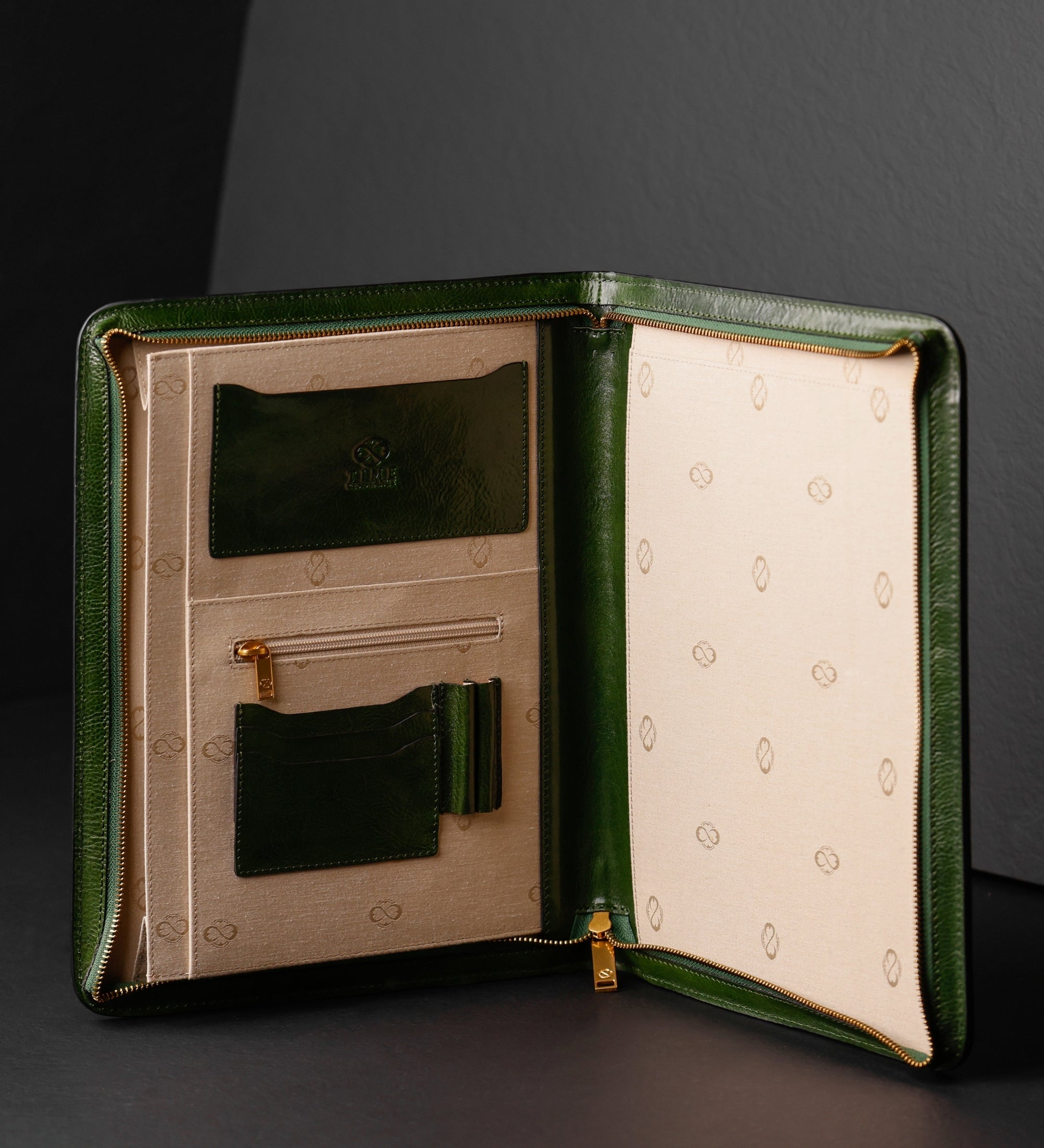 Leather A4 Documents Folder Organizer - Candide
