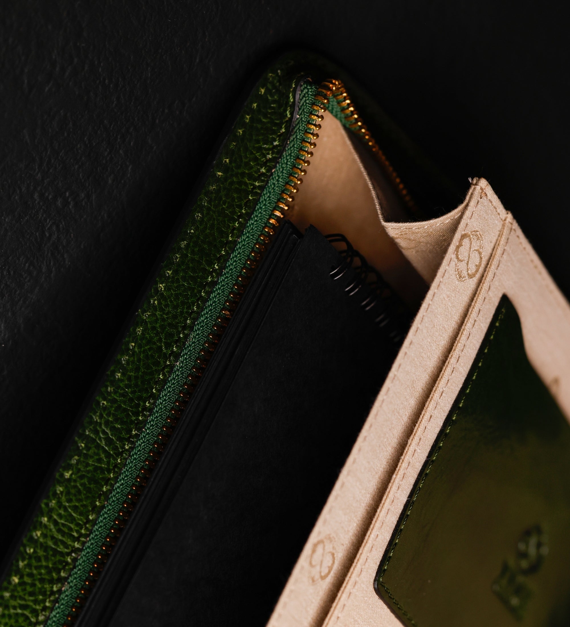 Leather A4 Documents Folder Organizer - Candide