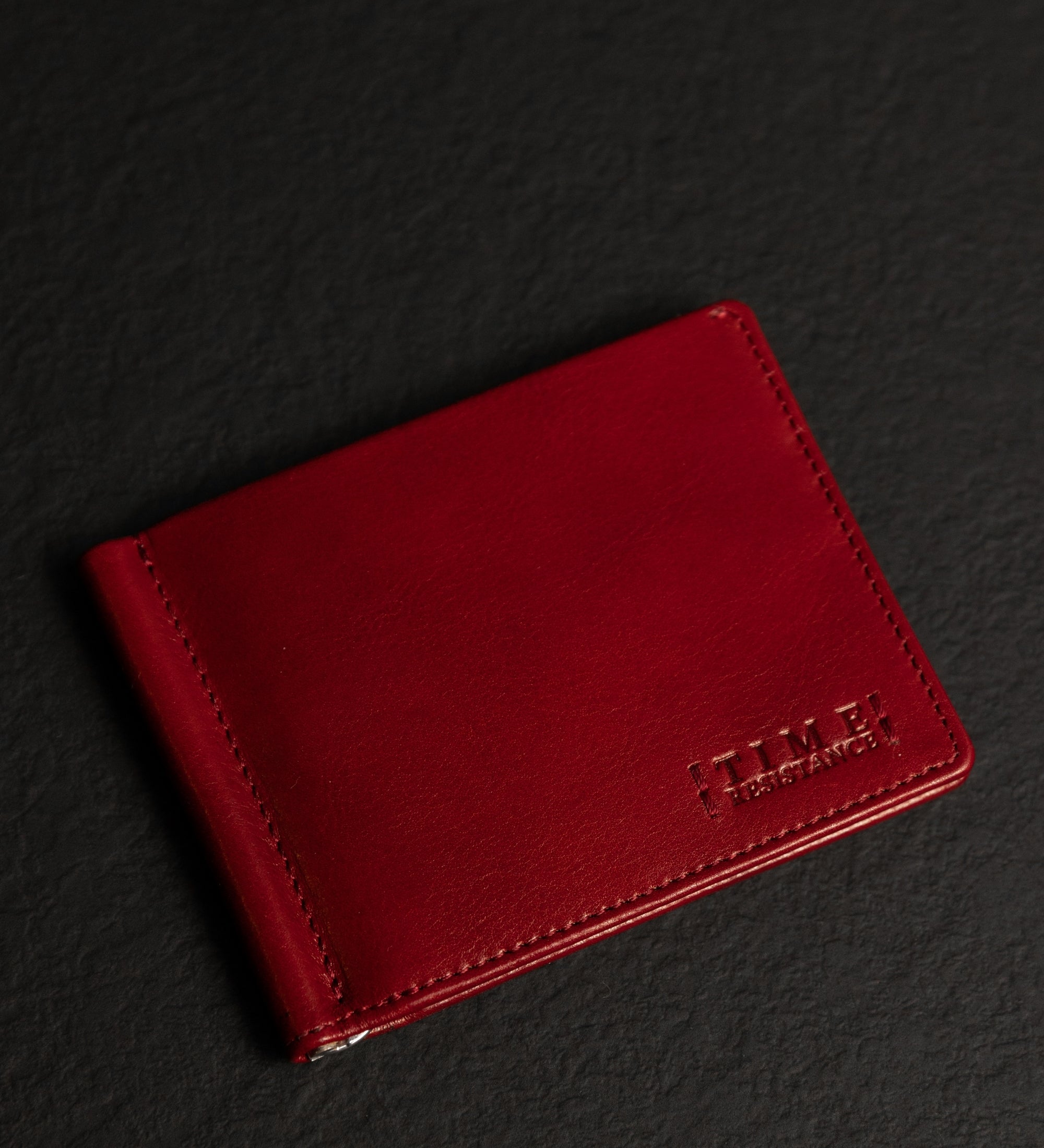 Leather Money Clip Wallet - The Outsider