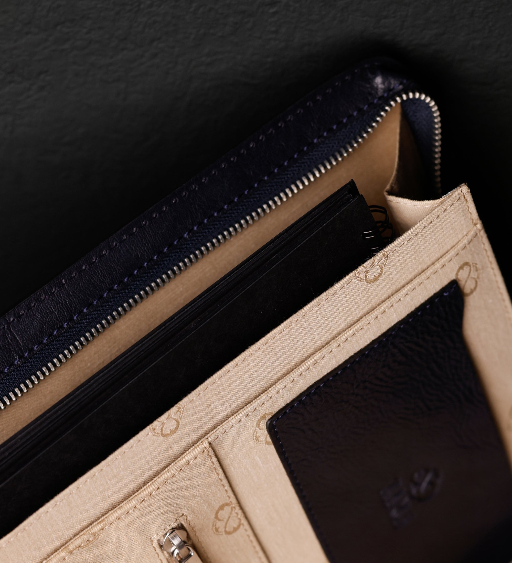 Leather A4 Documents Folder Organizer - Candide