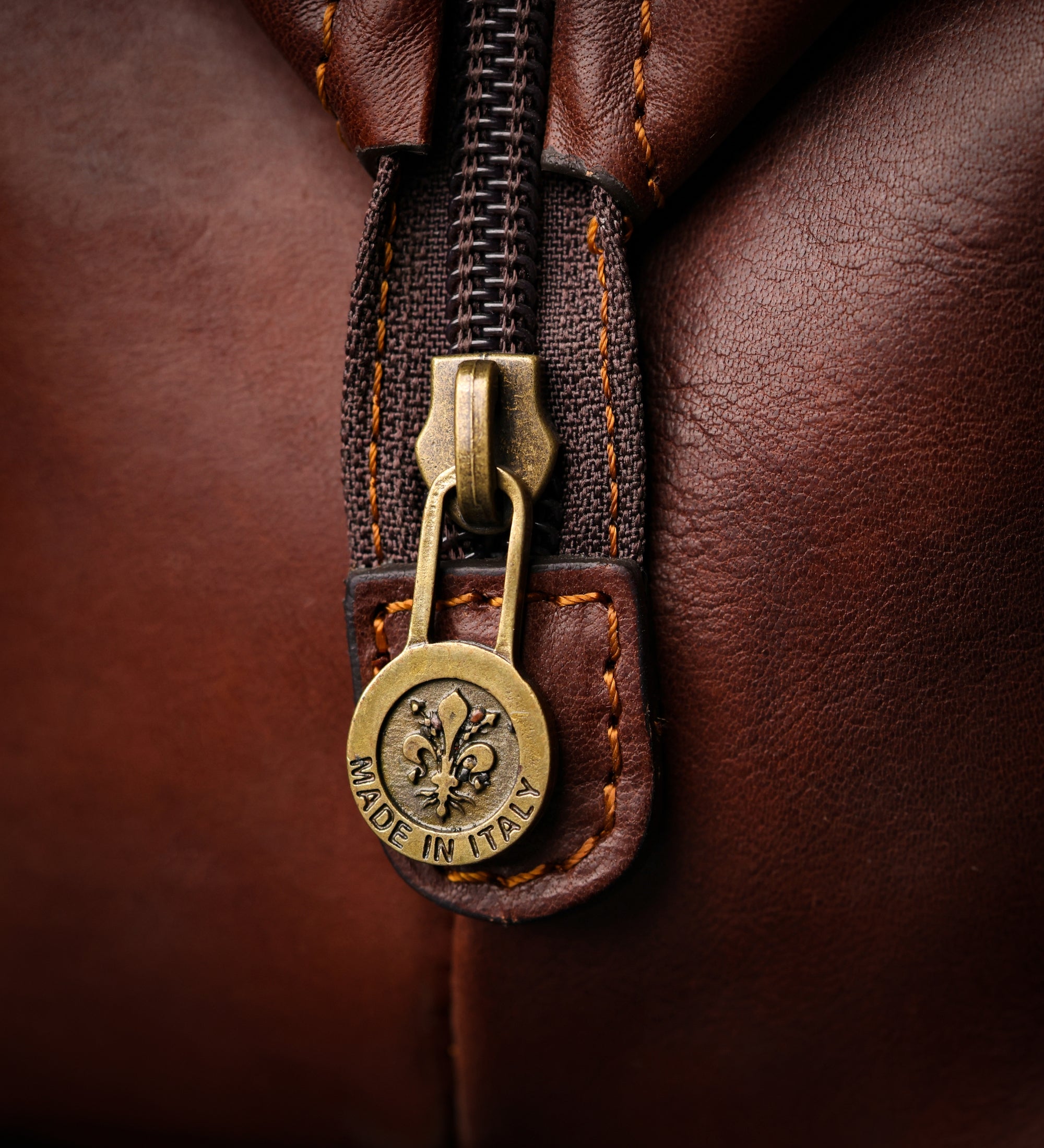 Leather Toiletry Bag - Four Past Midnight