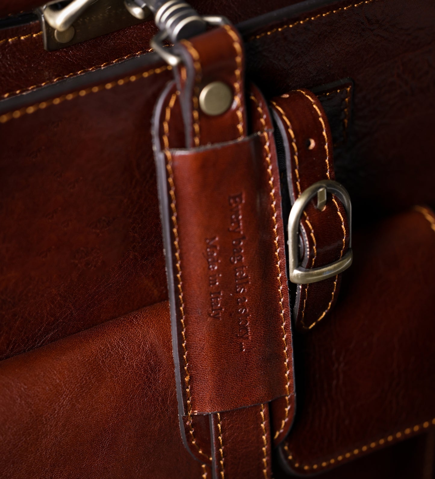 Leather Satchel Bag Briefcase - The Prophet