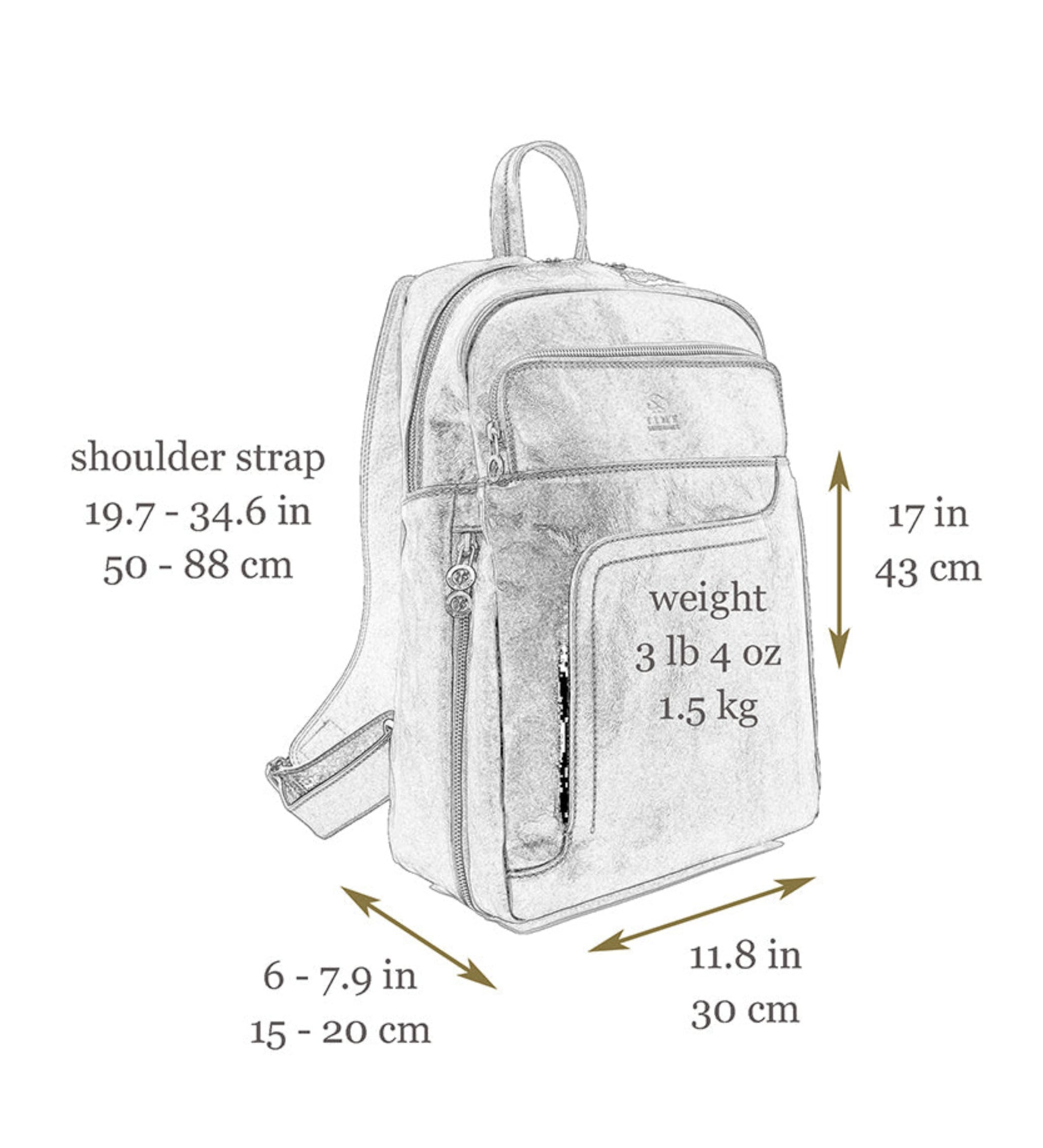 Large Leather Backpack - L.A. Confidential