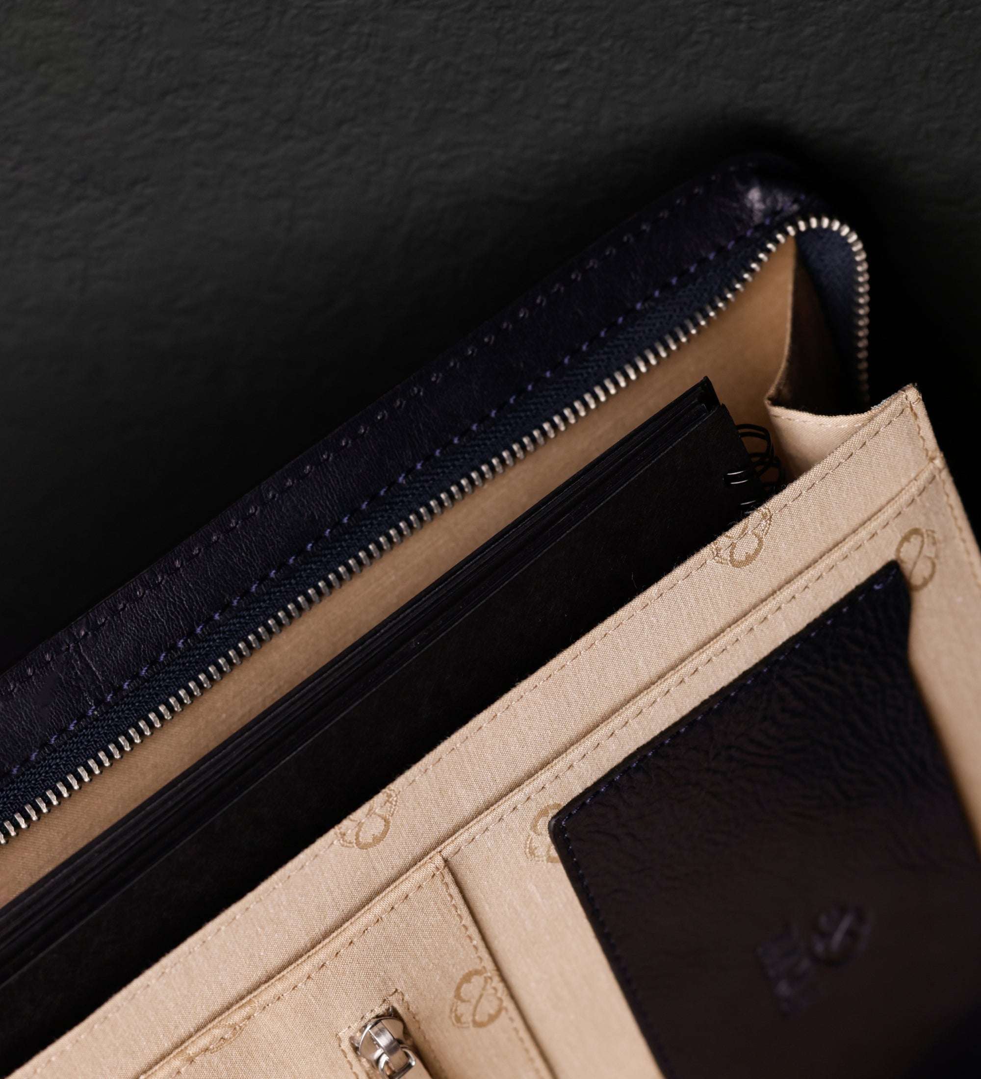 Leather A4 Documents Folder Organizer - Candide