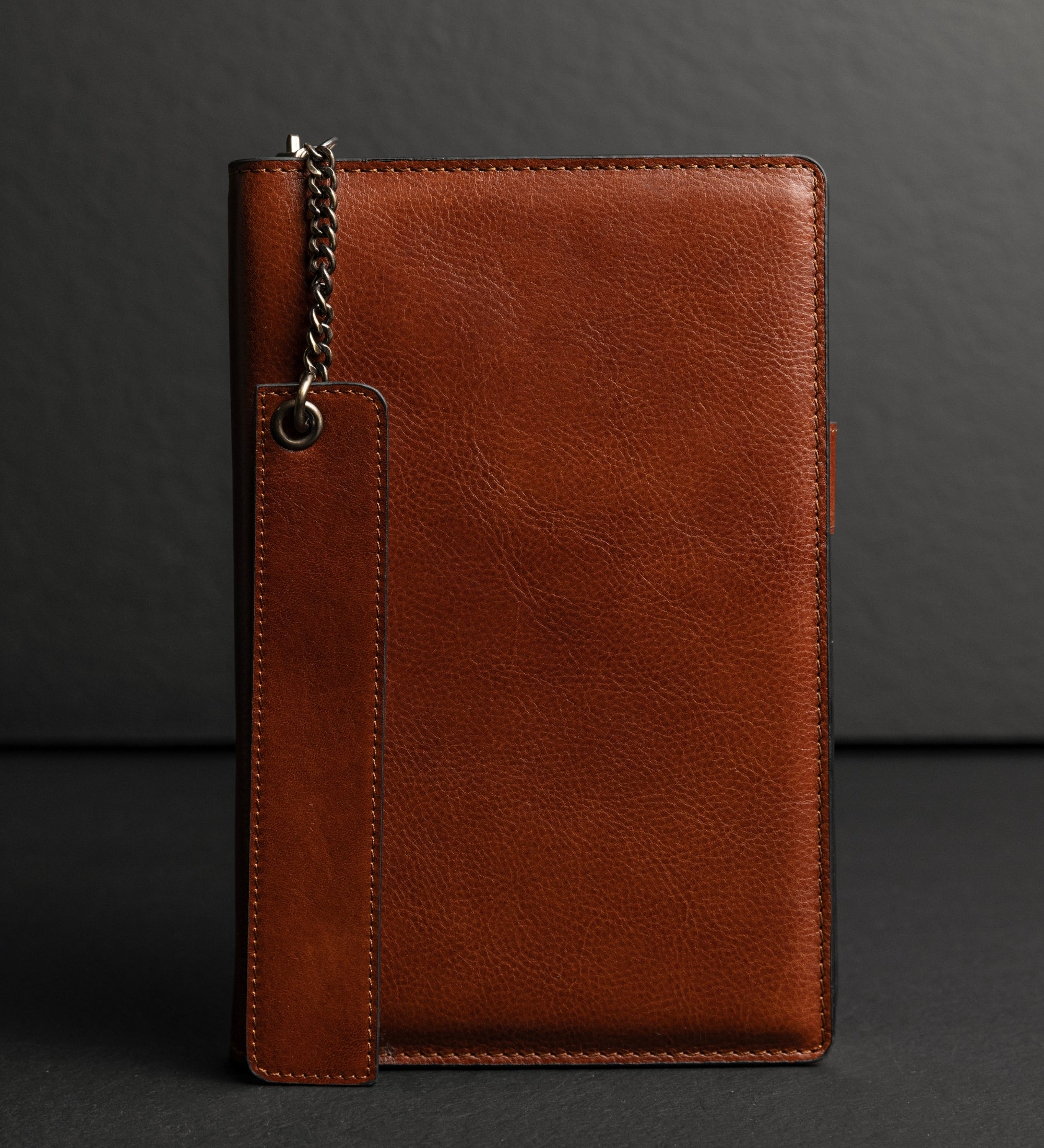 Leather Journal with Refillable A5 Notepad - The Diary of a Nobody