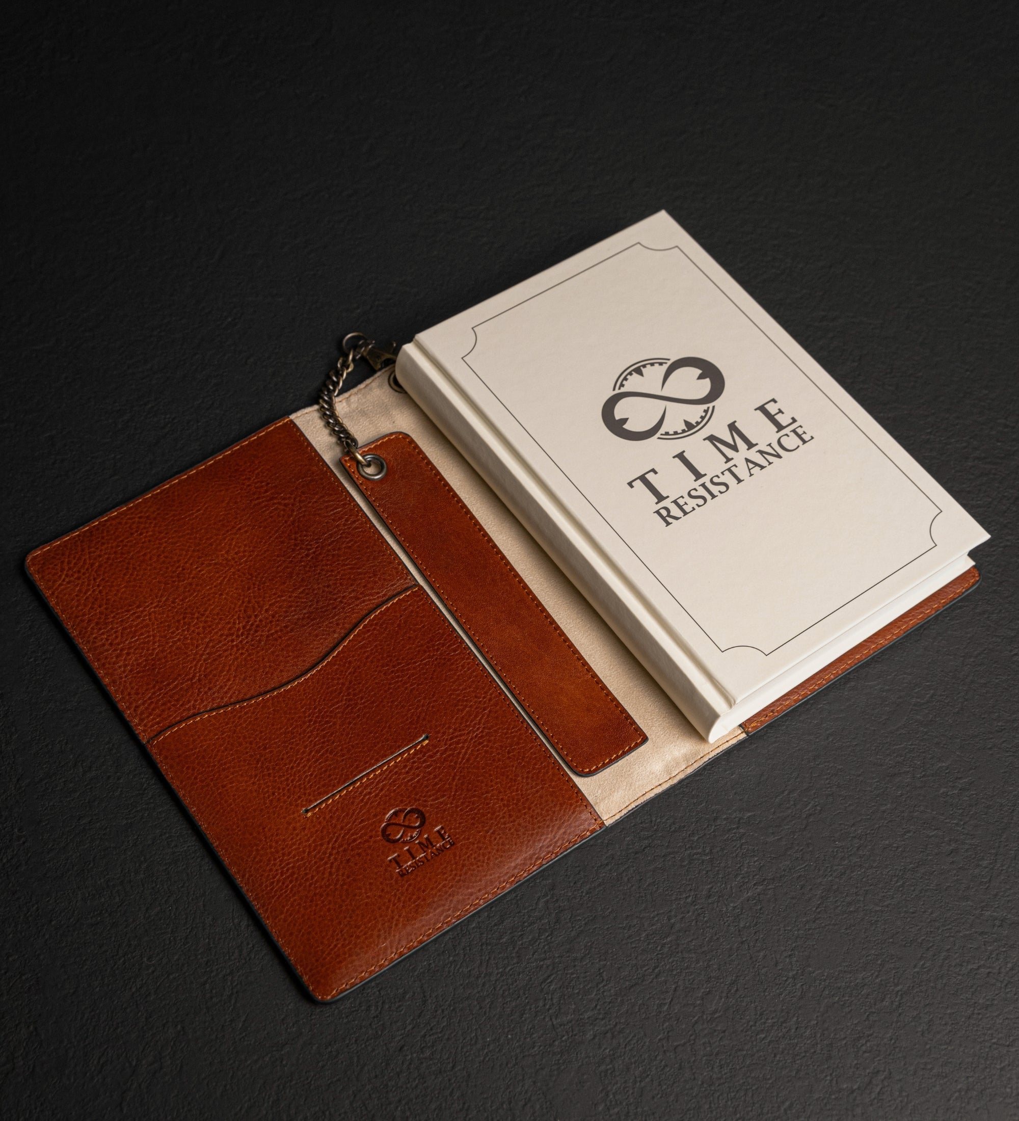 Womens Leather Journal with Refillable A5 Notepad - The Diary of a Nobody