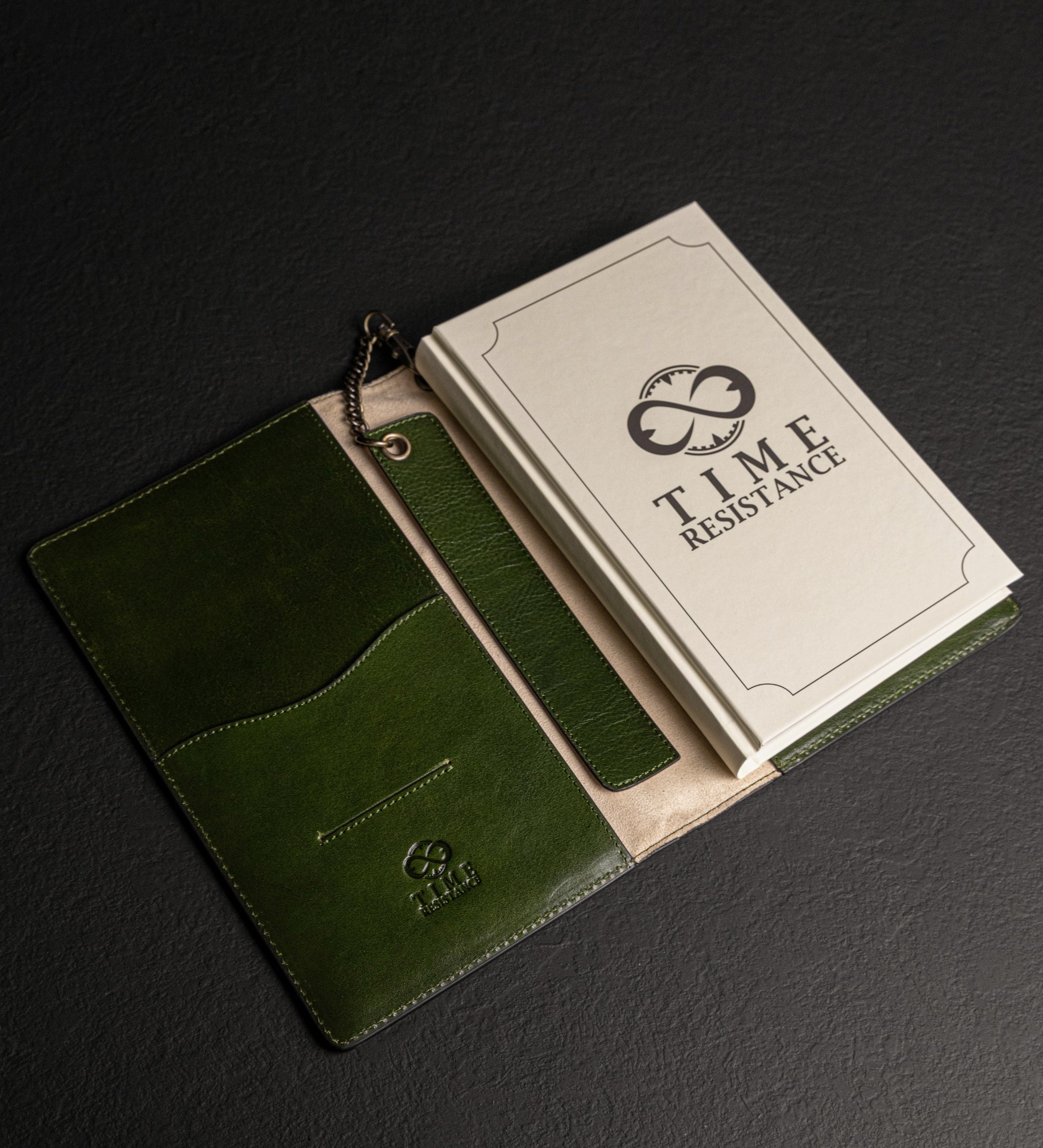 Leather Journal with Refillable A5 Notepad - The Diary of a Nobody