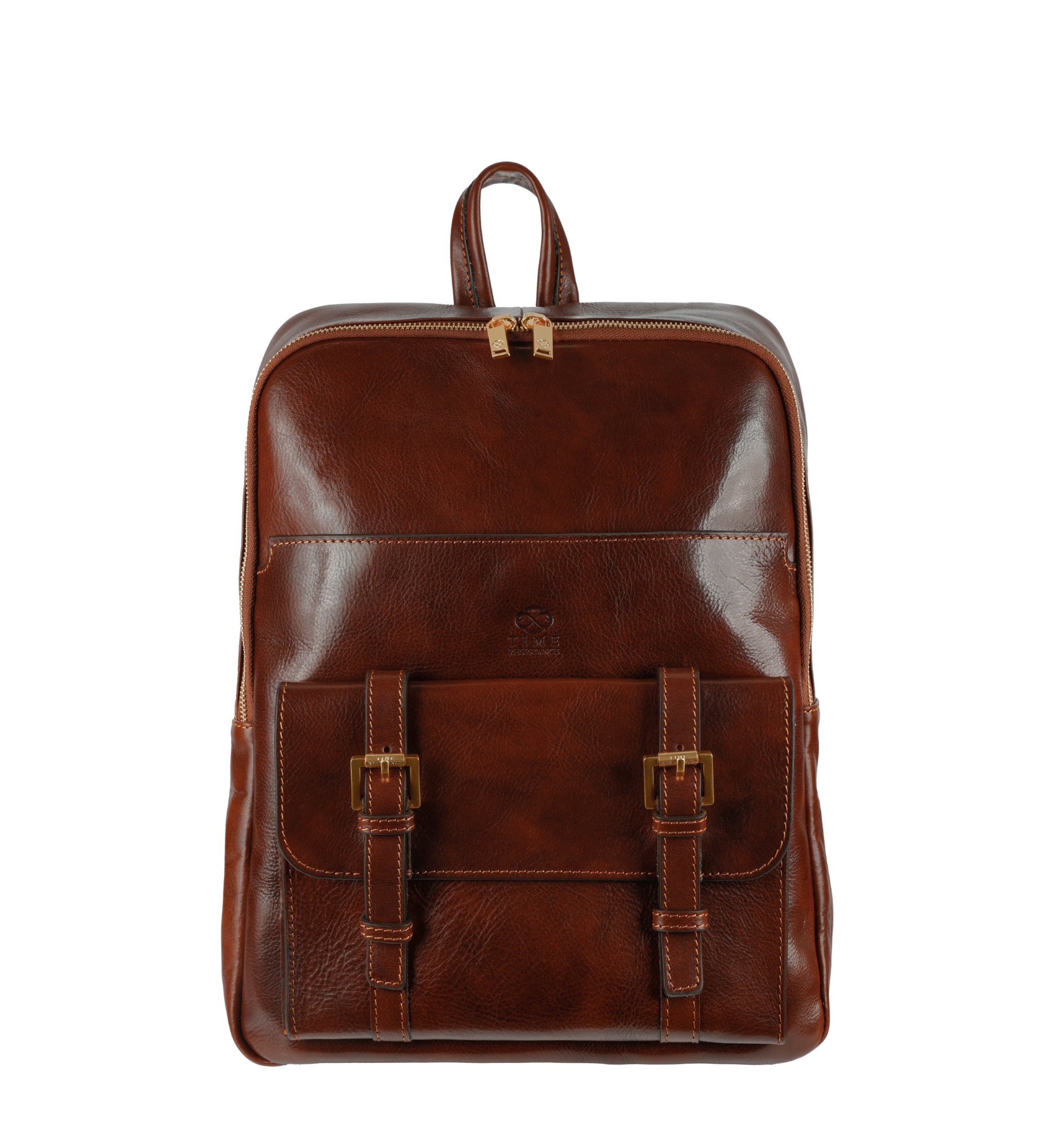 Womens Leather Backpack Travel Bag - The Divine Comedy