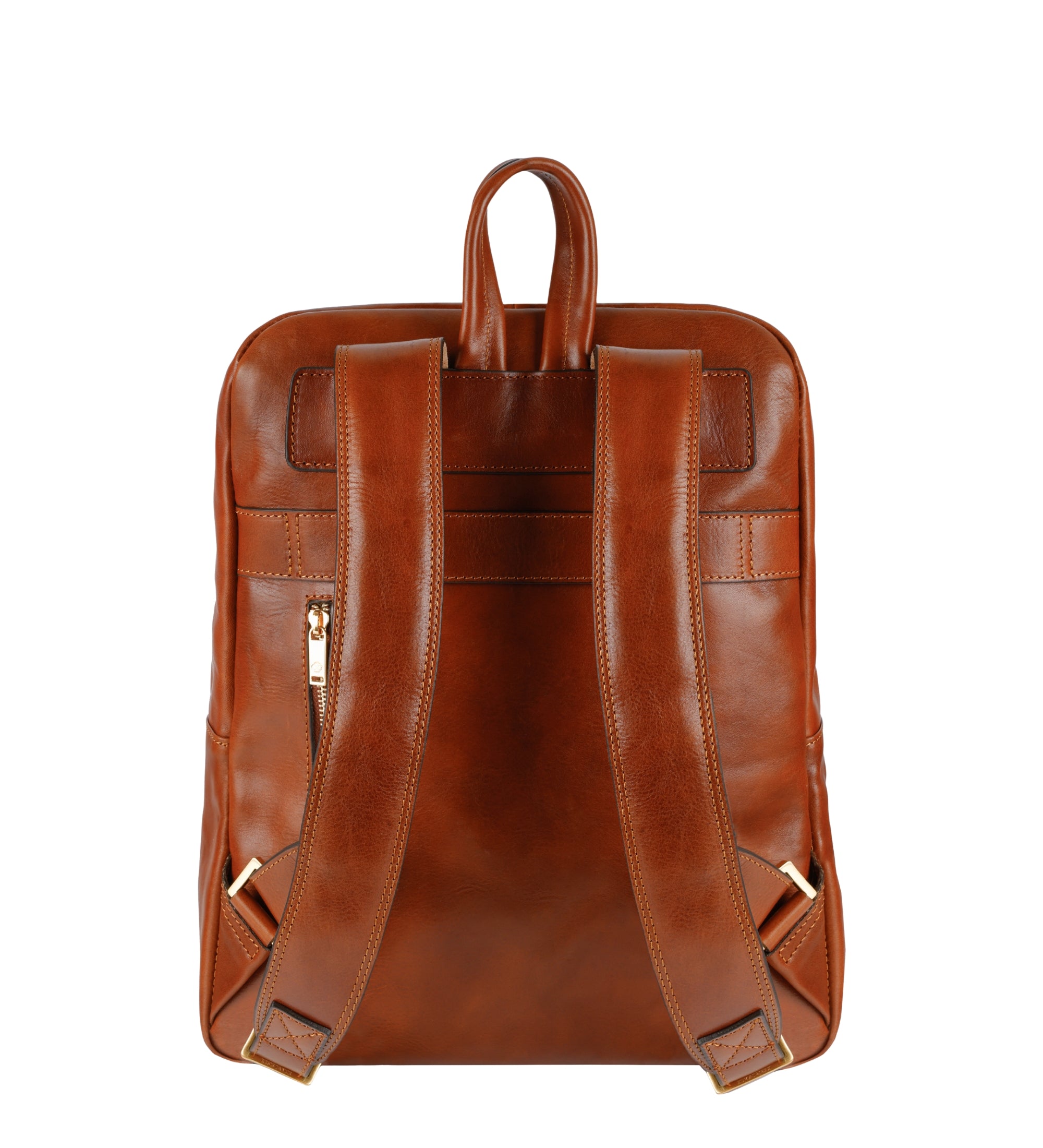Womens Leather Backpack Travel Bag - The Divine Comedy